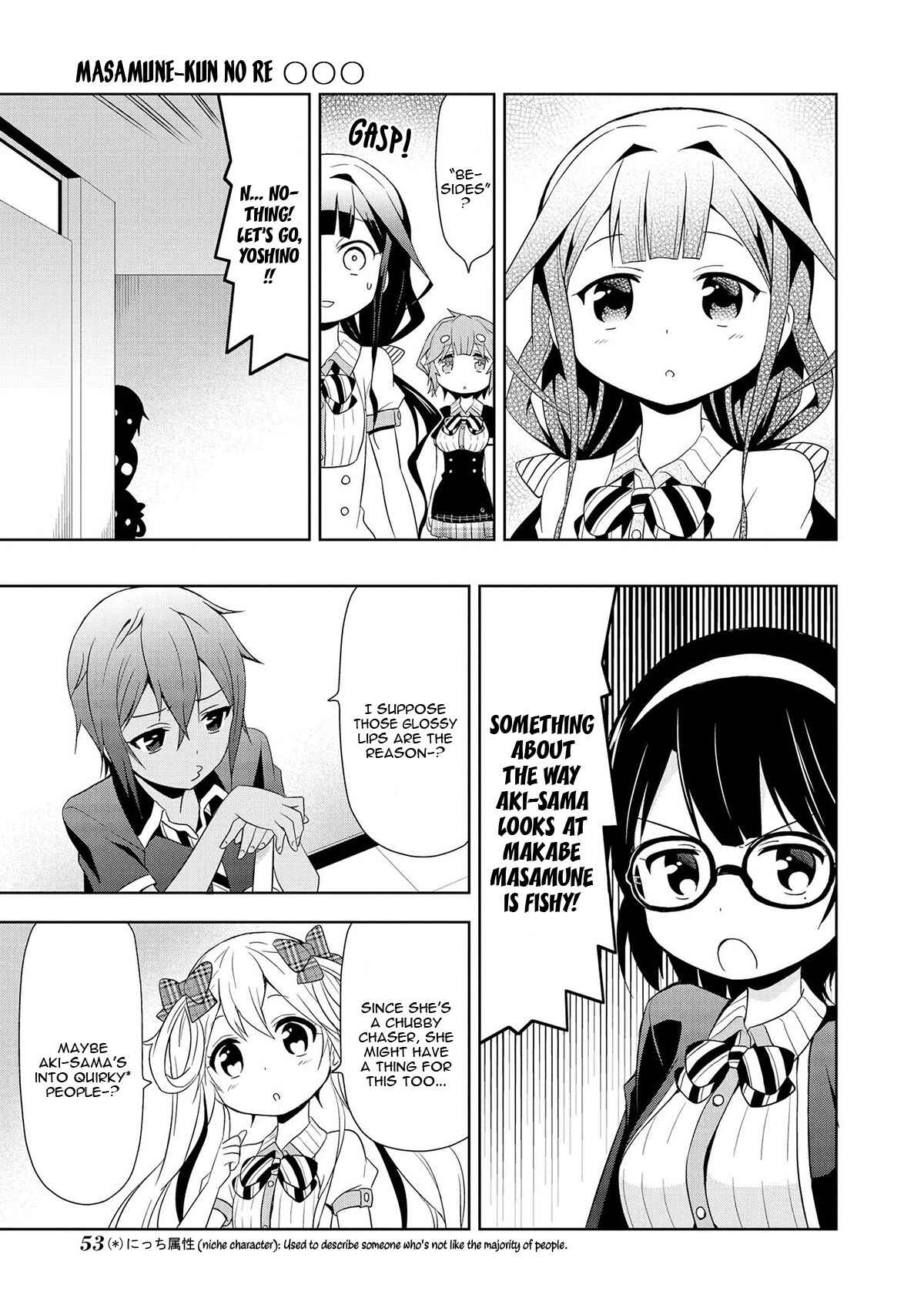 Page 8 Chapter 5 Masamune-kun no Re○○○