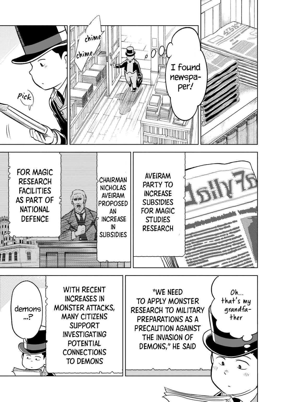 Page 13 Chapter 4 8-sai kara Hajimeru Mahougaku