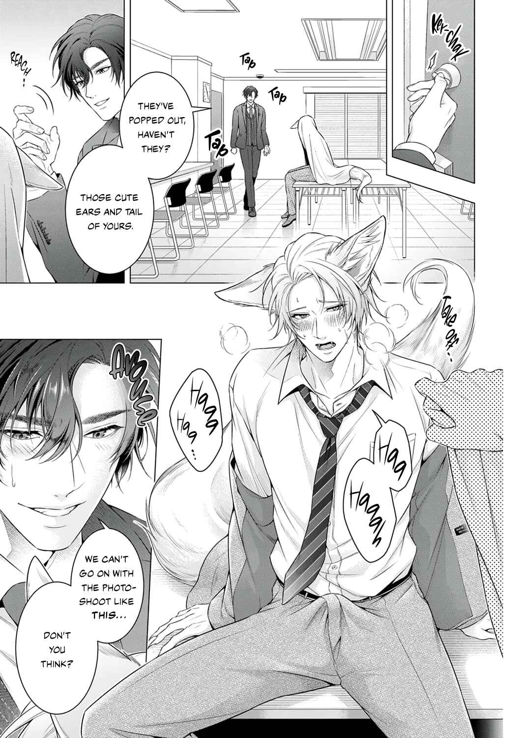 Page 14 Chapter 4 Ecchi na Shippo, Sawarasero! - Kedamono Shinshi no Dekiai Sex