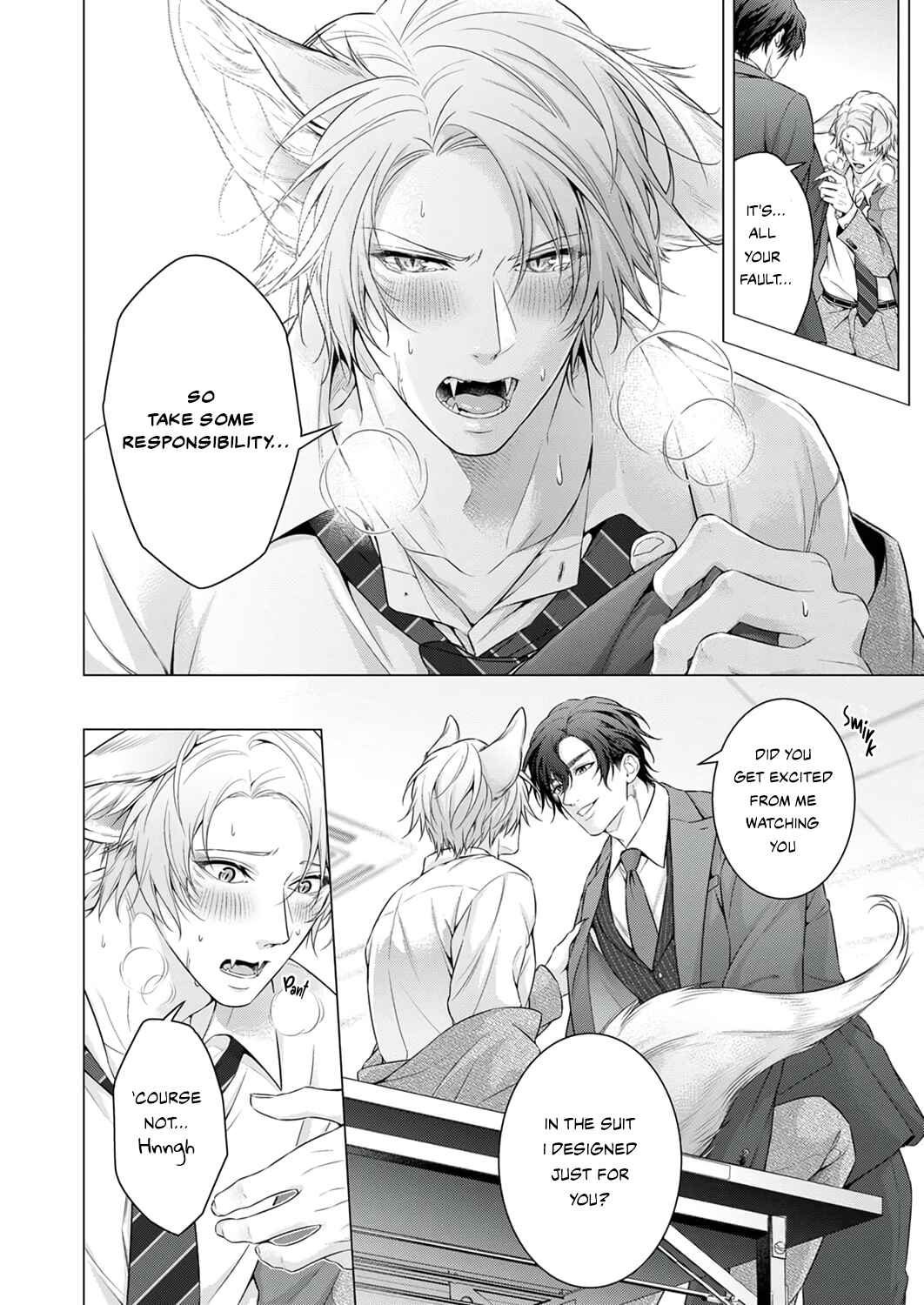 Page 15 Chapter 4 Ecchi na Shippo, Sawarasero! - Kedamono Shinshi no Dekiai Sex