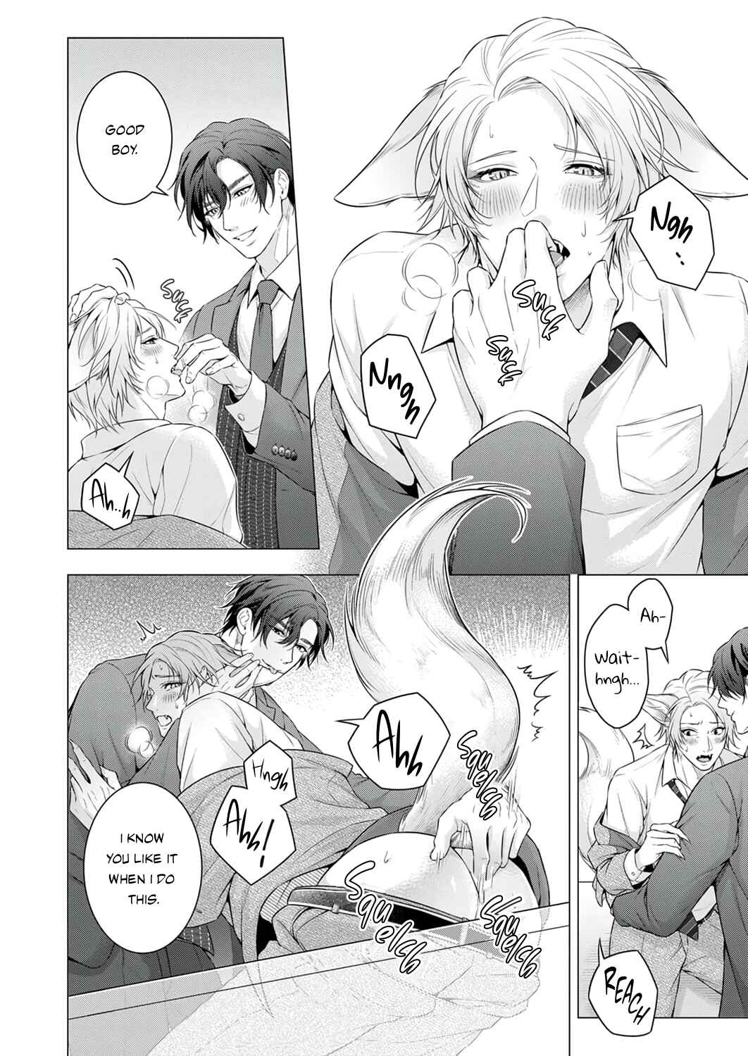 Page 17 Chapter 4 Ecchi na Shippo, Sawarasero! - Kedamono Shinshi no Dekiai Sex