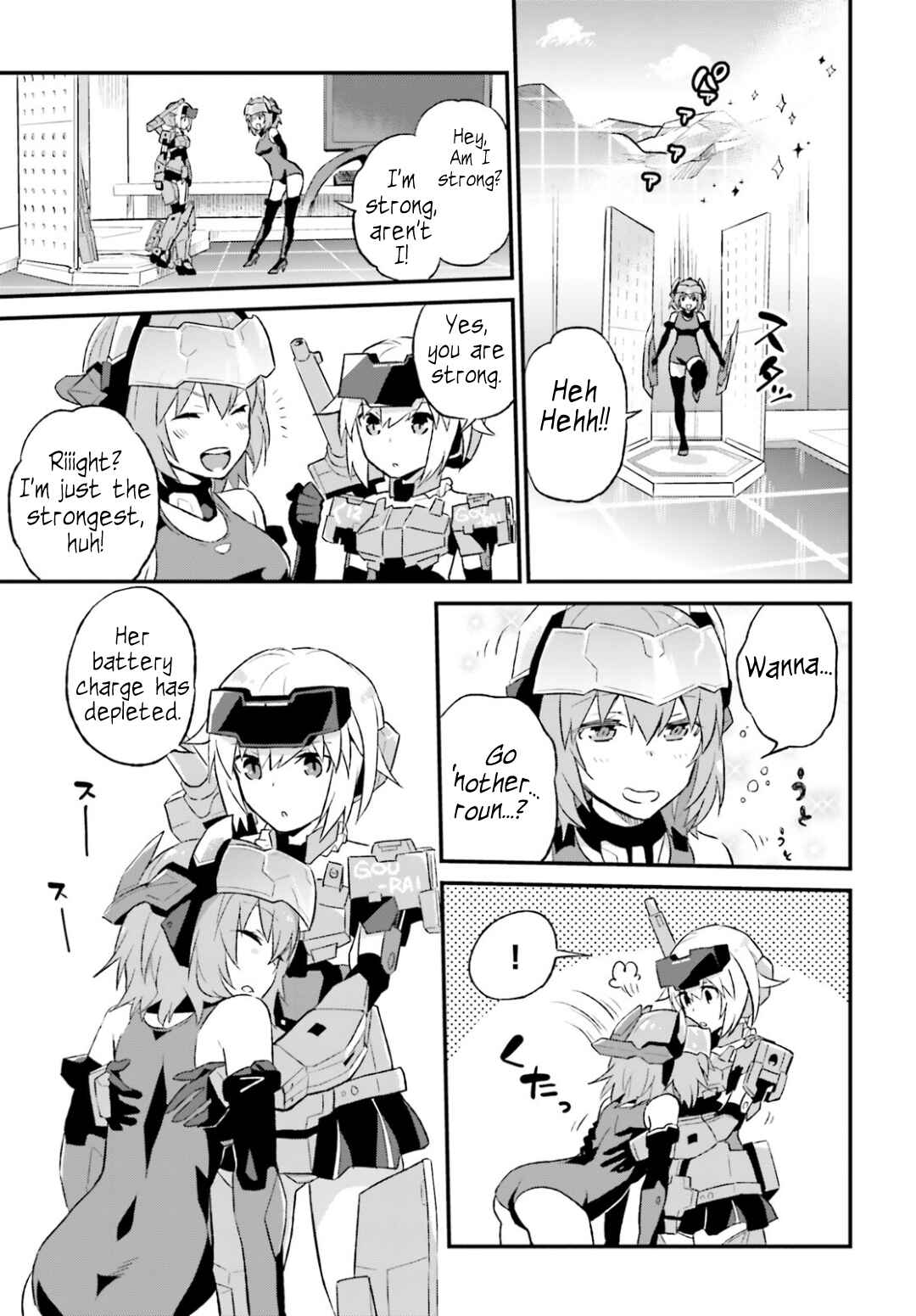 Page 13 Chapter 2 Frame Arms Girl: Lab Days