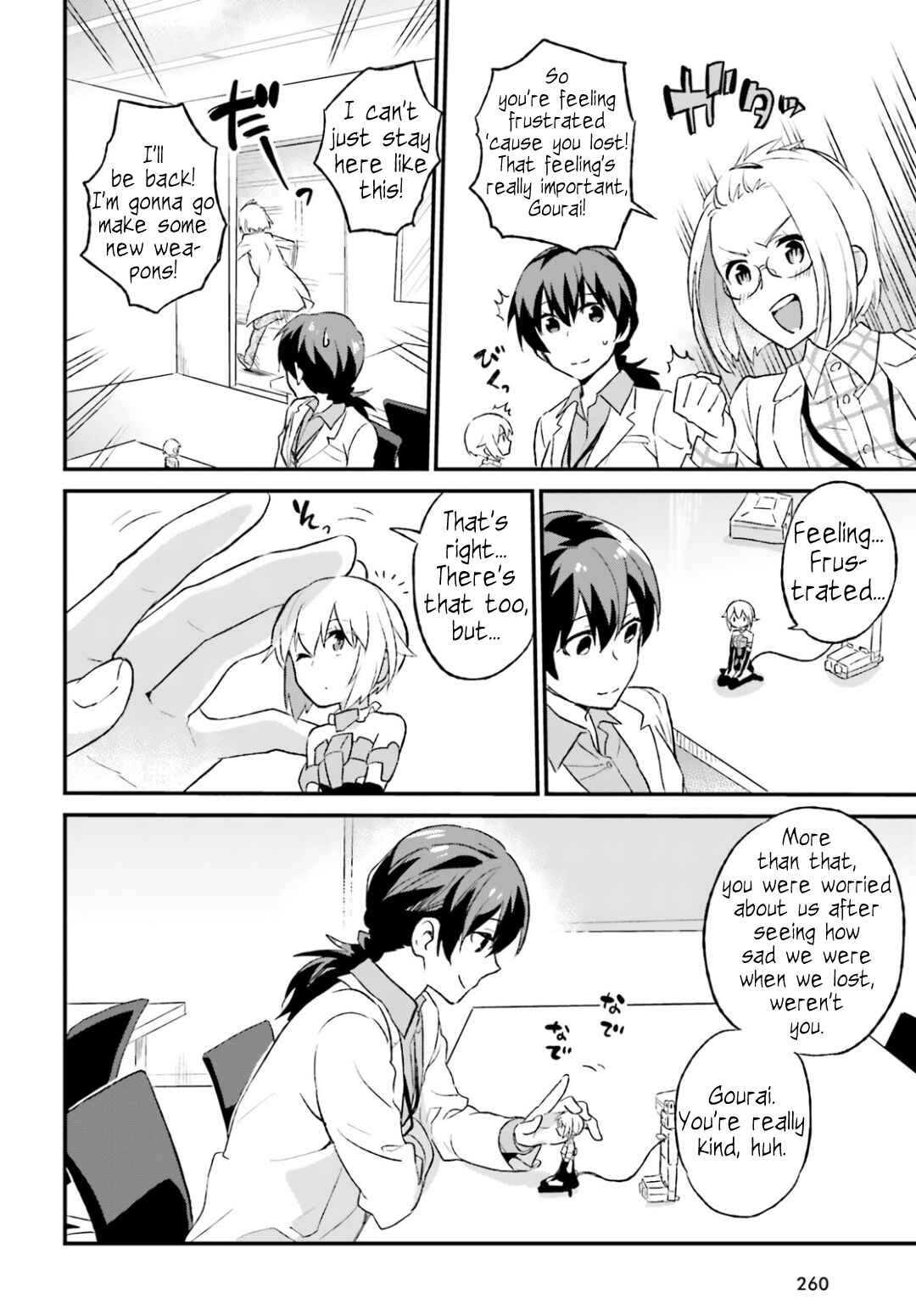 Page 18 Chapter 2 Frame Arms Girl: Lab Days