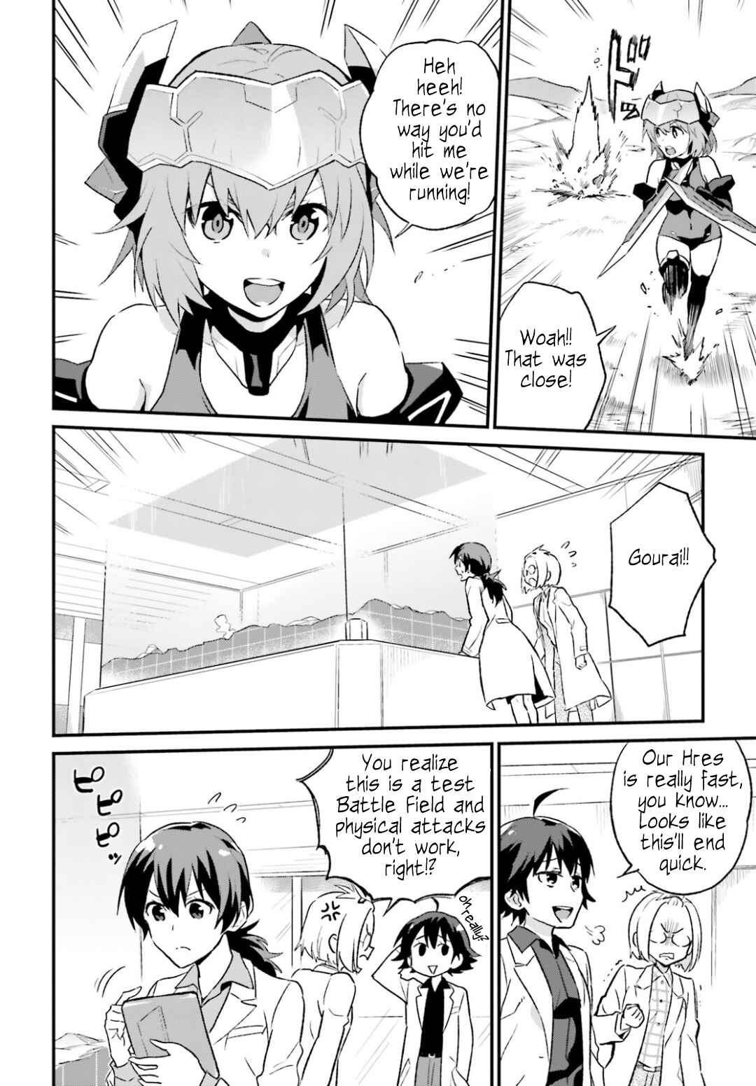 Page 4 Chapter 2 Frame Arms Girl: Lab Days