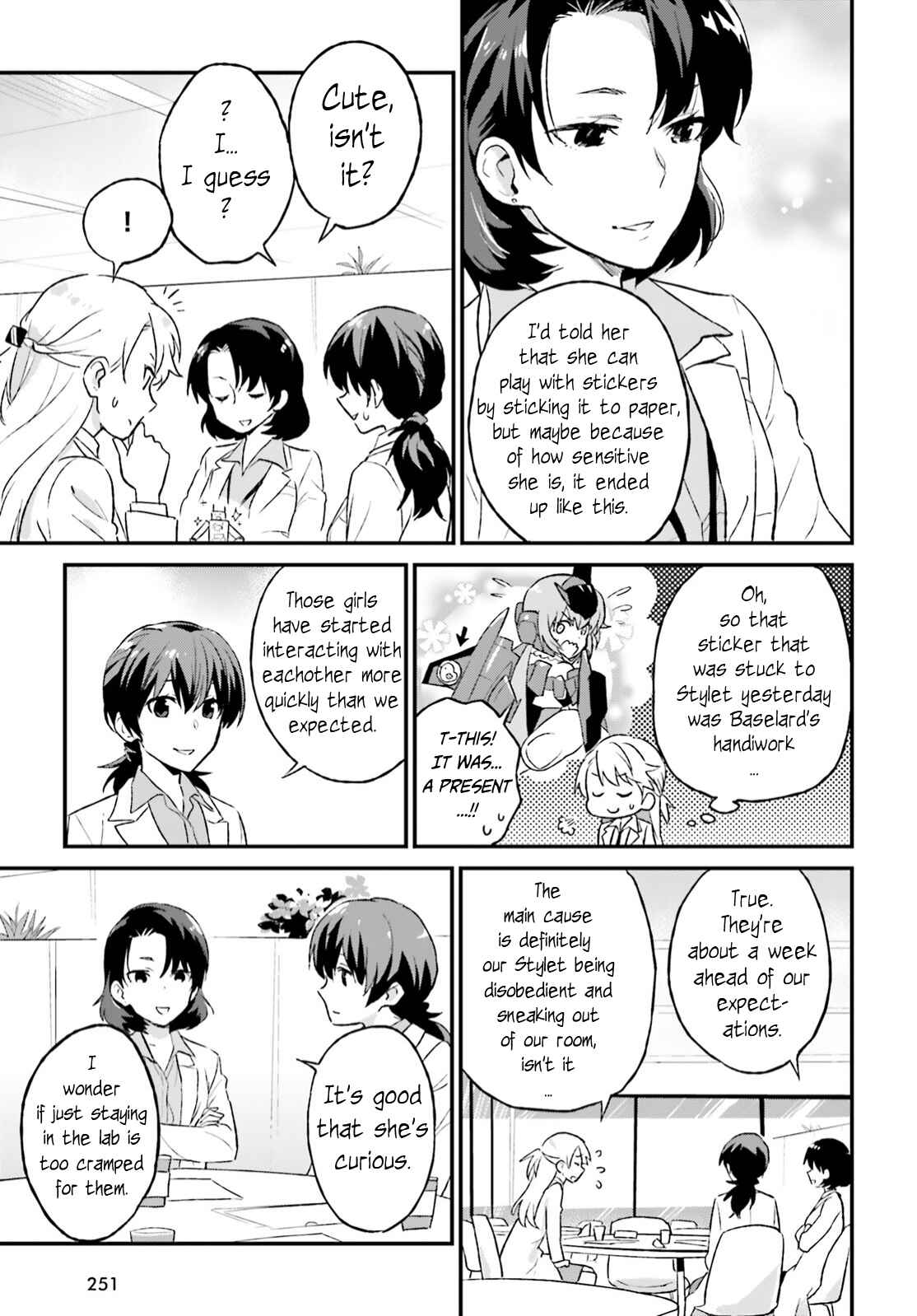 Page 13 Chapter 4 Frame Arms Girl: Lab Days