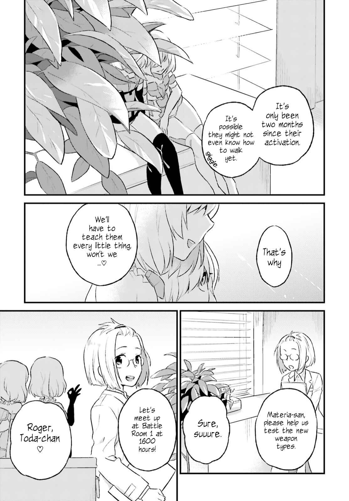 Page 23 Chapter 4 Frame Arms Girl: Lab Days