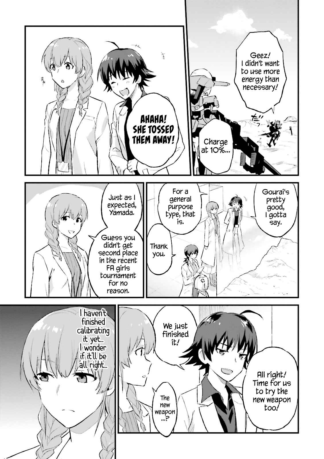 Page 11 Chapter 11 Frame Arms Girl: Lab Days