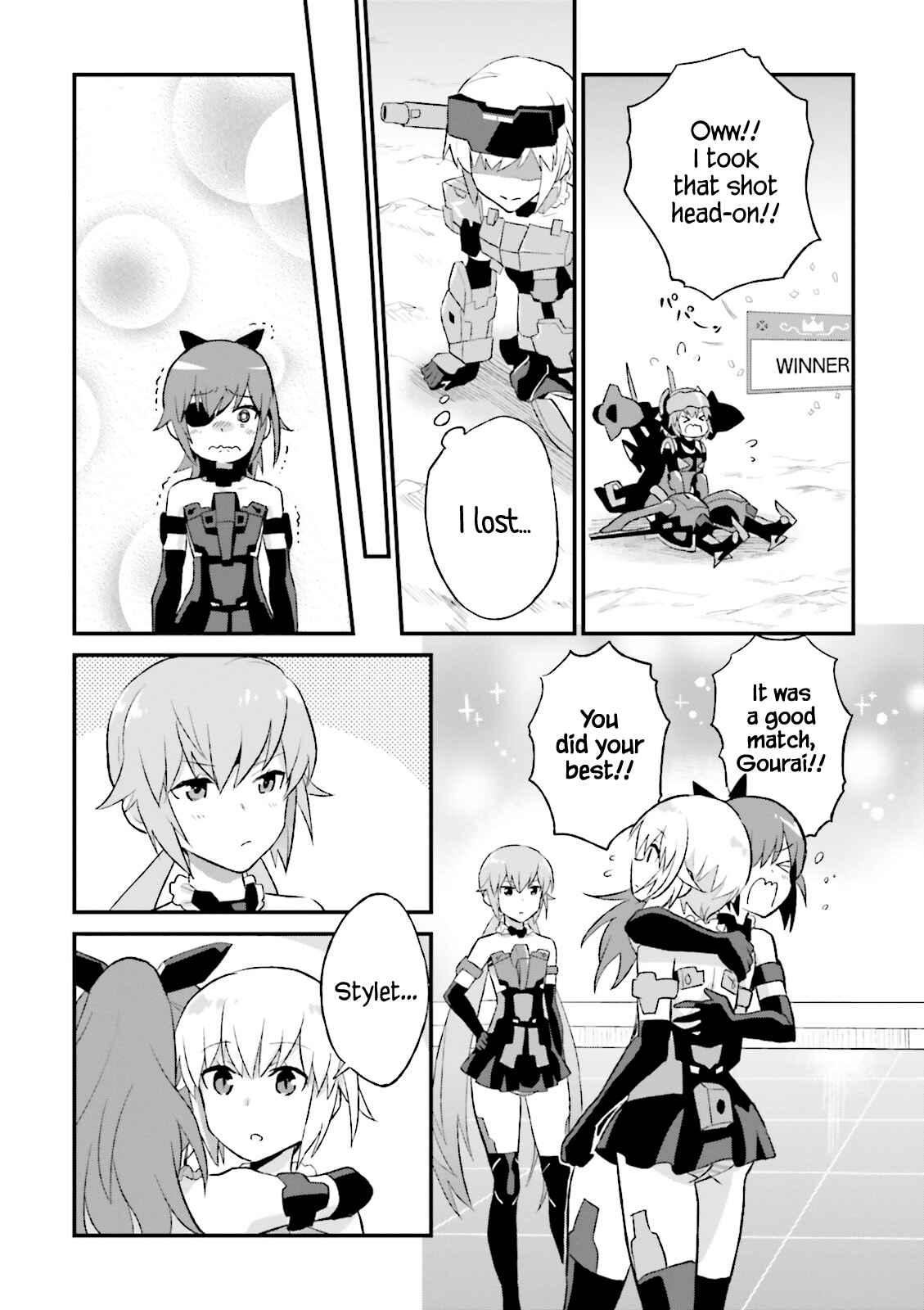 Page 22 Chapter 11 Frame Arms Girl: Lab Days