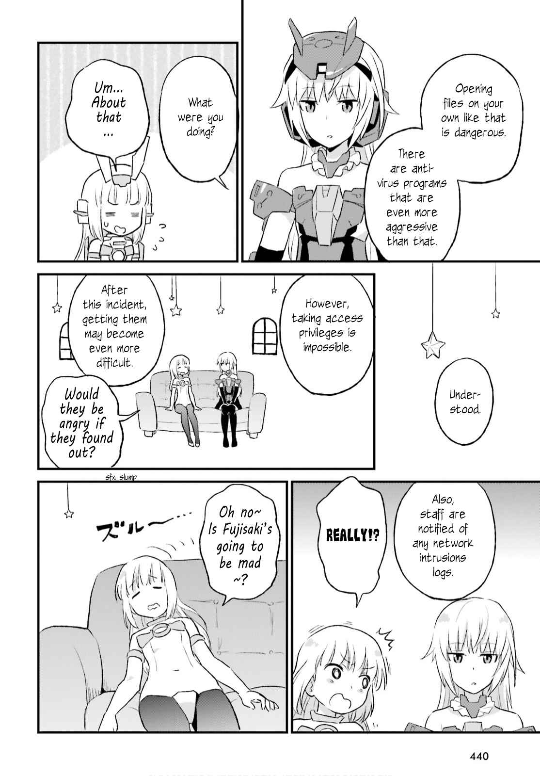 Page 22 Chapter 7 Frame Arms Girl: Lab Days