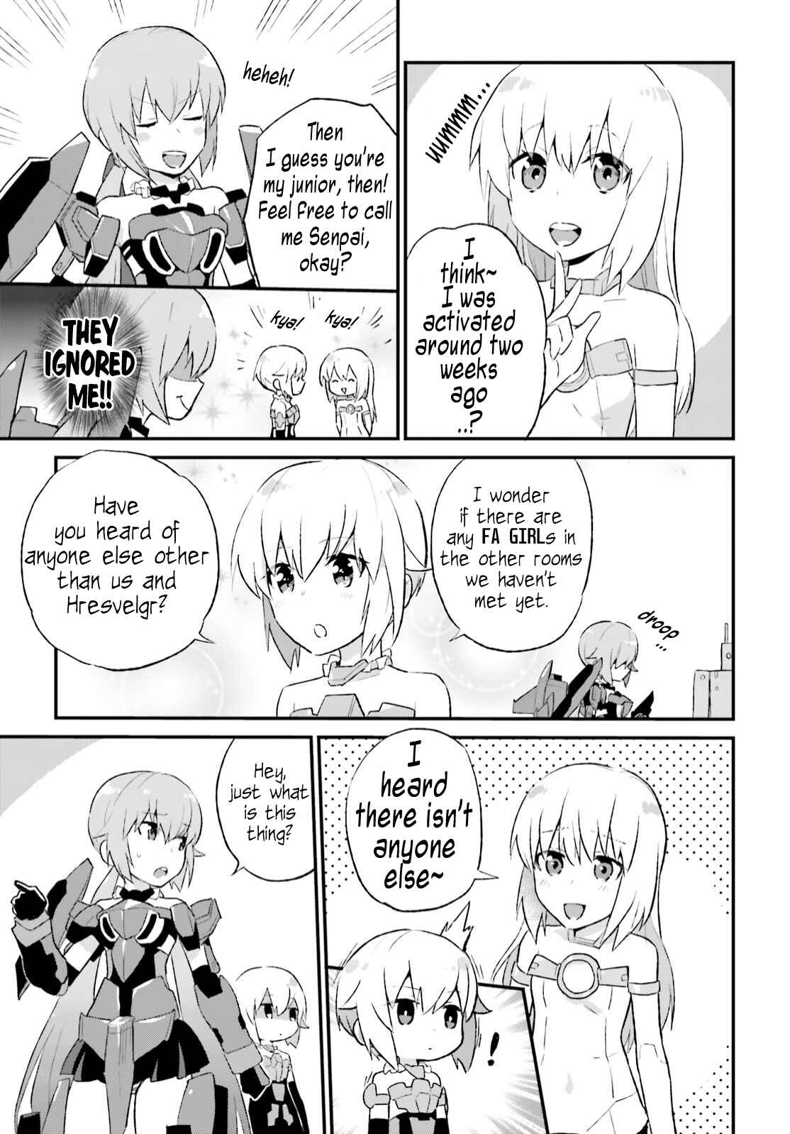 Page 13 Chapter 3 Frame Arms Girl: Lab Days
