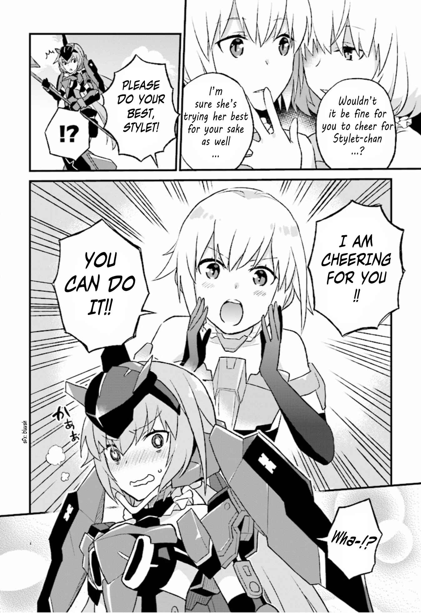 Page 12 Chapter 8 Frame Arms Girl: Lab Days