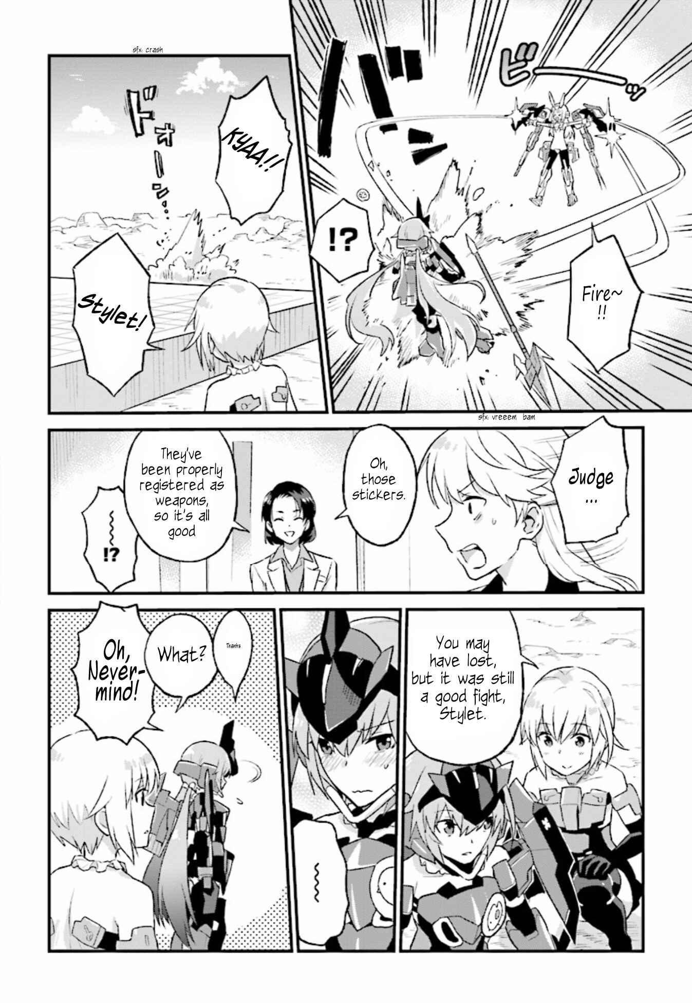Page 14 Chapter 8 Frame Arms Girl: Lab Days