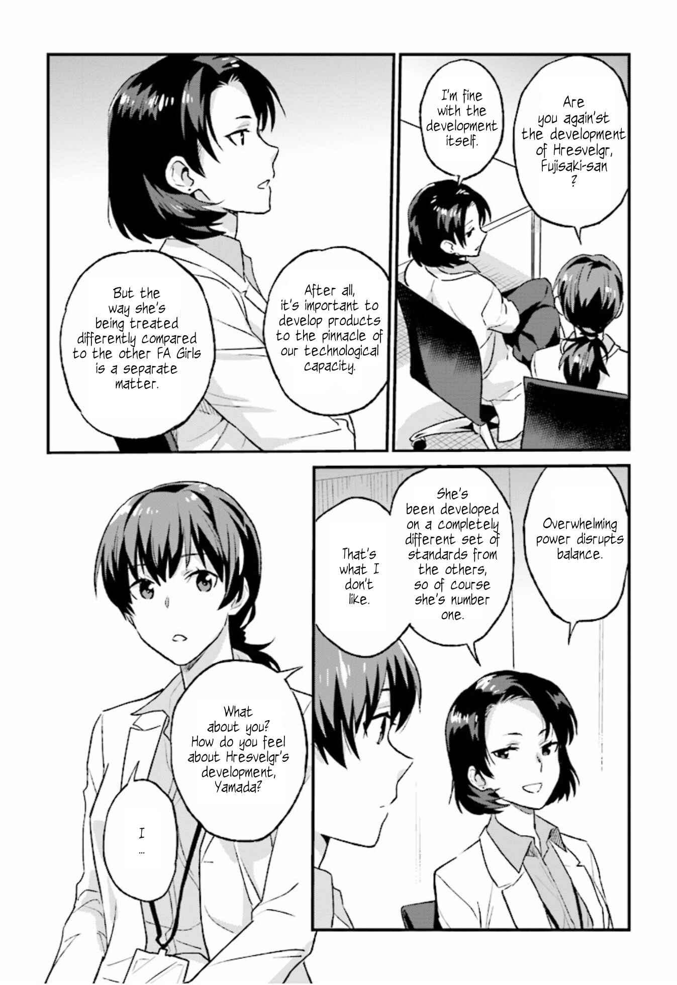 Page 18 Chapter 8 Frame Arms Girl: Lab Days