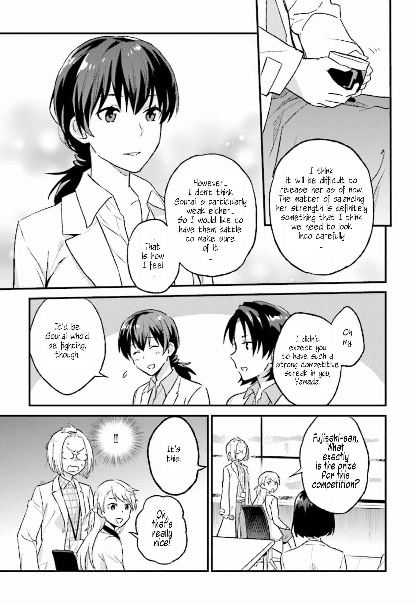 Page 19 Chapter 8 Frame Arms Girl: Lab Days