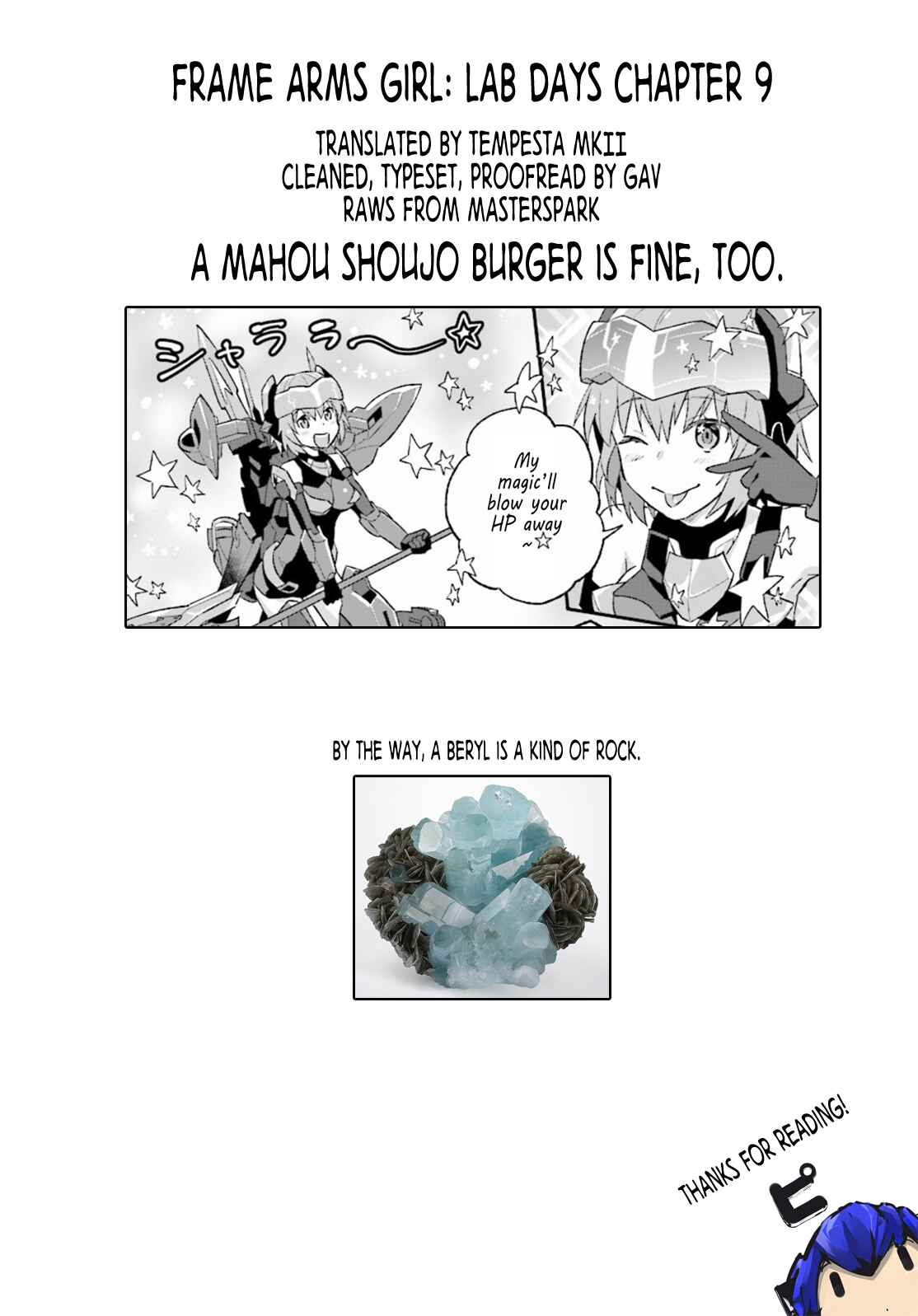 Page 9 Chapter 9 Frame Arms Girl: Lab Days