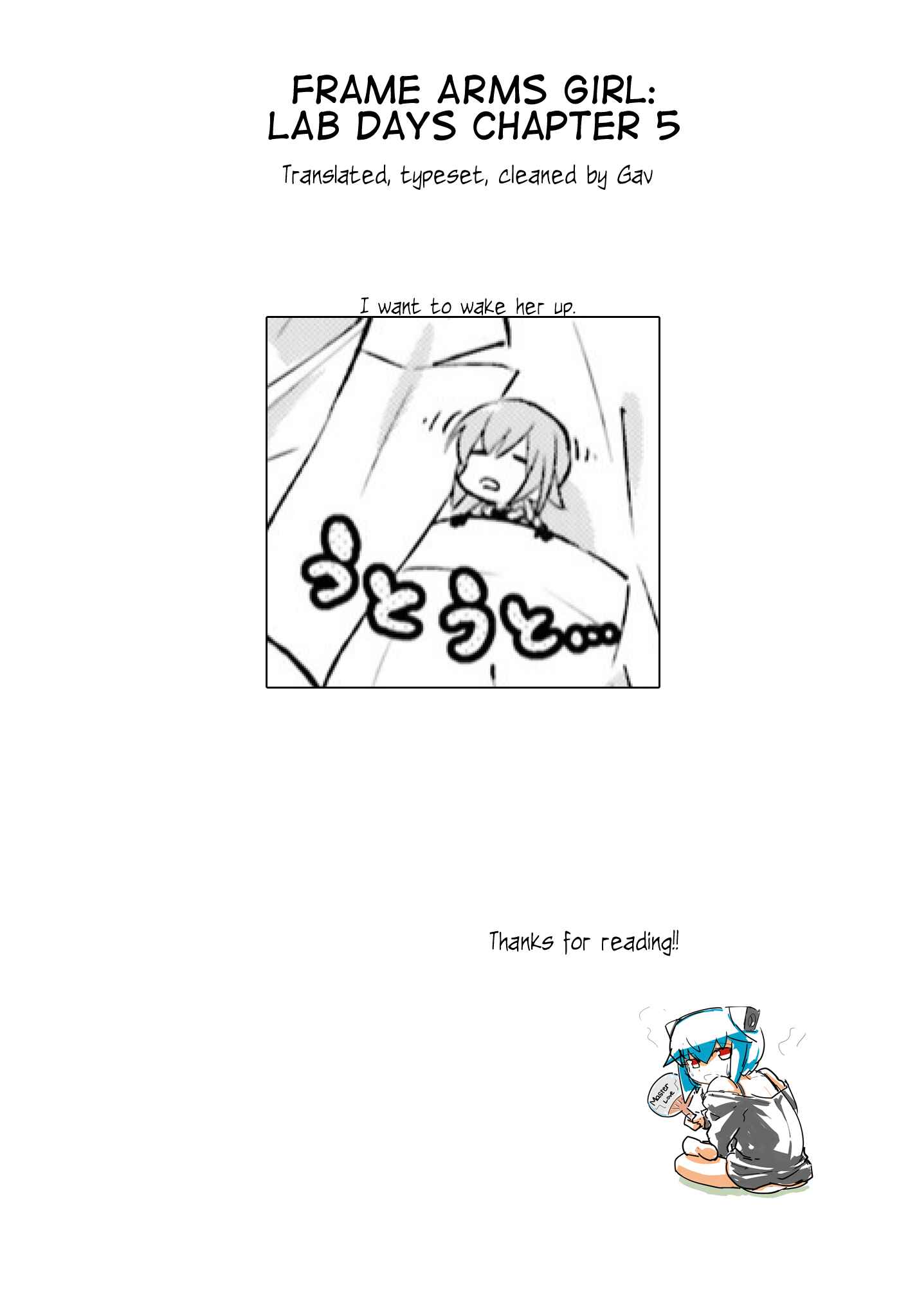 Page 31 Chapter 5 Frame Arms Girl: Lab Days