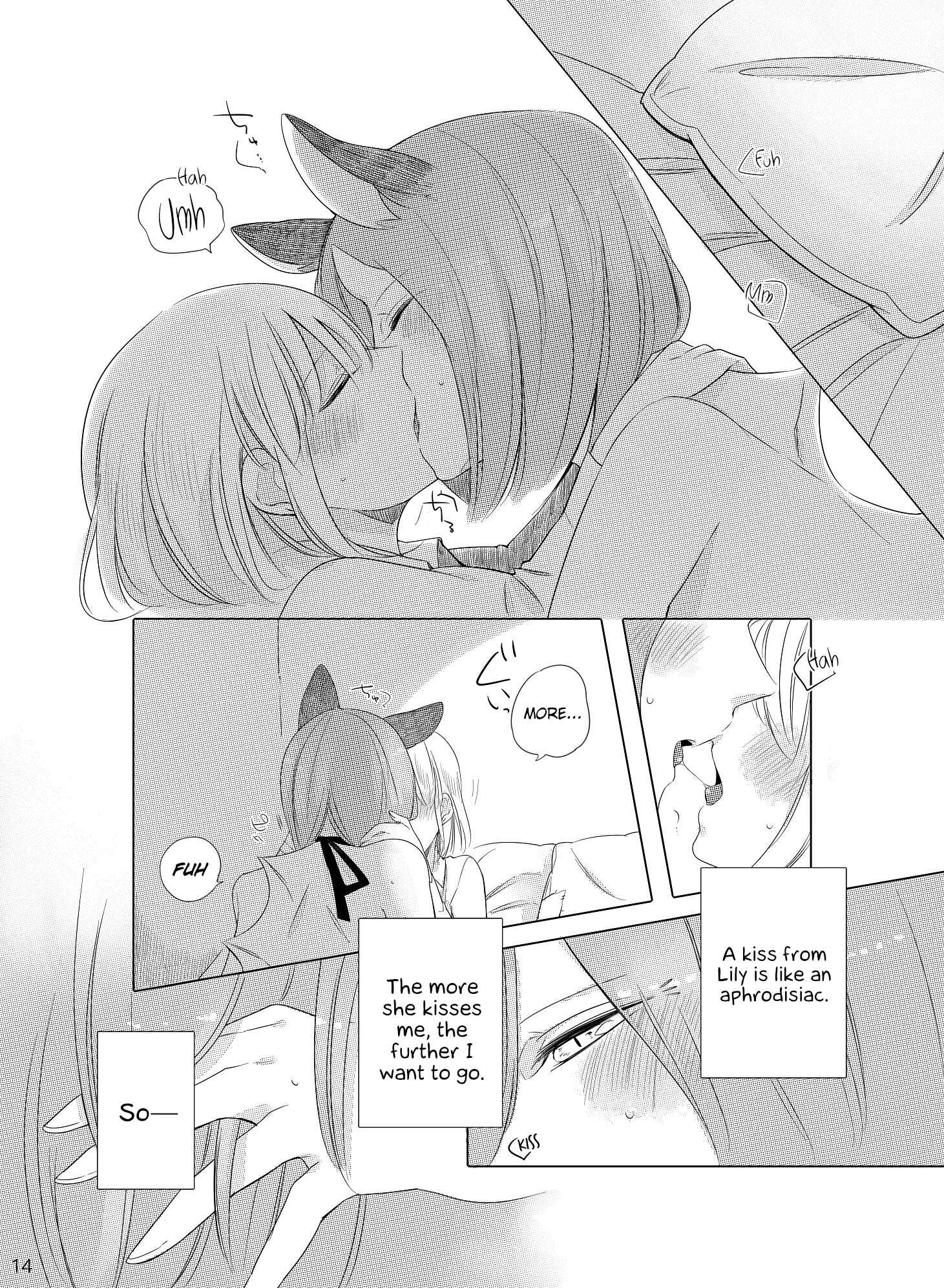 Page 13 Chapter Unknown_aaad Bocchi Kaibutsu to Moumoku Shoujo - Bougainvillea no Saku Yoru ni (Doujinshi)