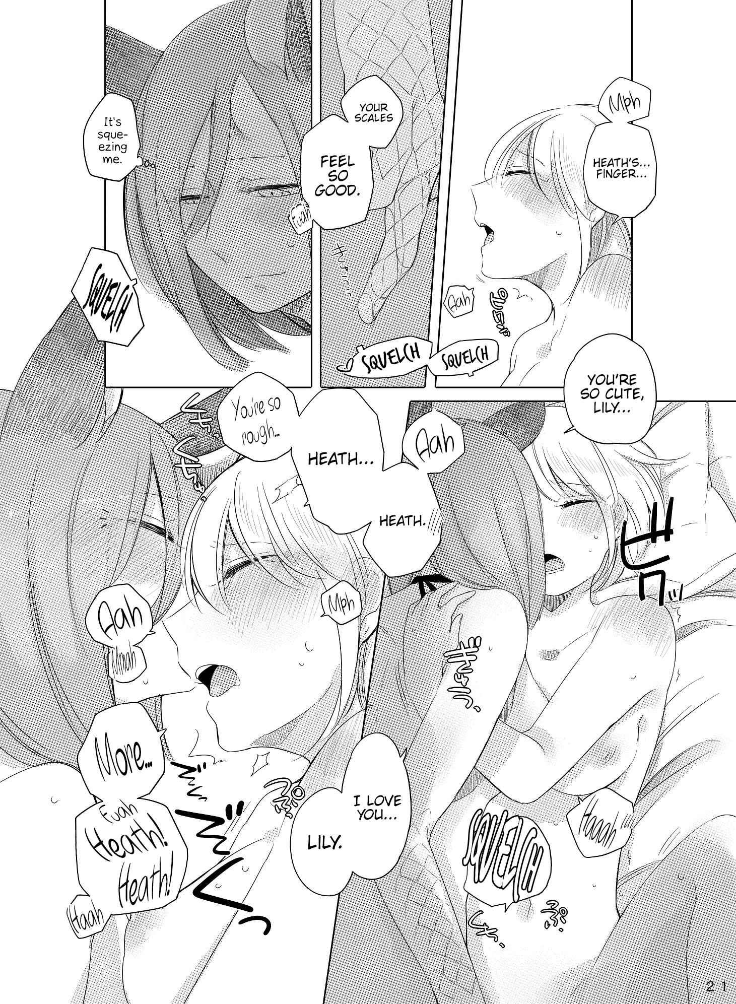 Page 20 Chapter Unknown_aaad Bocchi Kaibutsu to Moumoku Shoujo - Bougainvillea no Saku Yoru ni (Doujinshi)