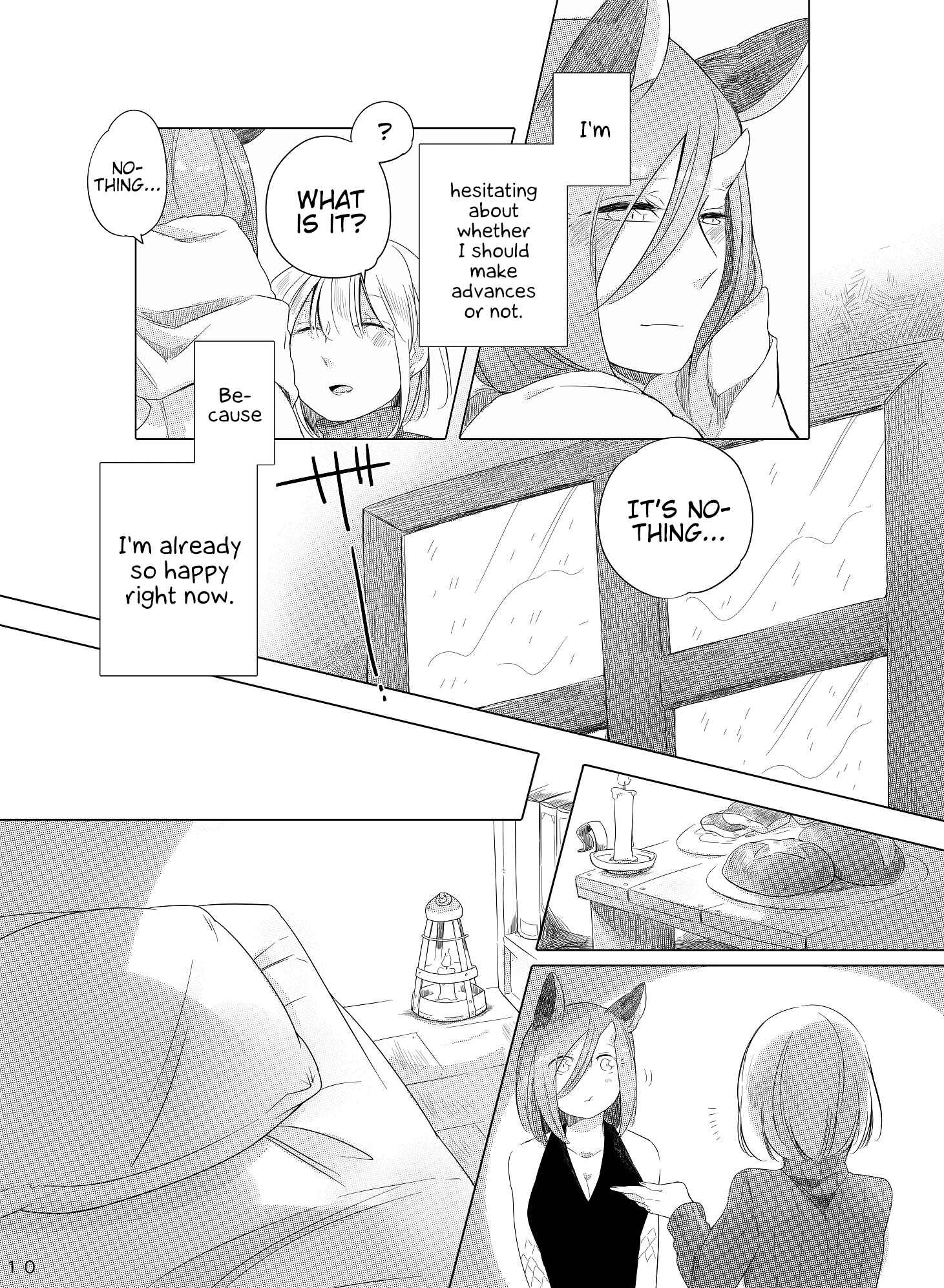 Page 9 Chapter Unknown_aaad Bocchi Kaibutsu to Moumoku Shoujo - Bougainvillea no Saku Yoru ni (Doujinshi)