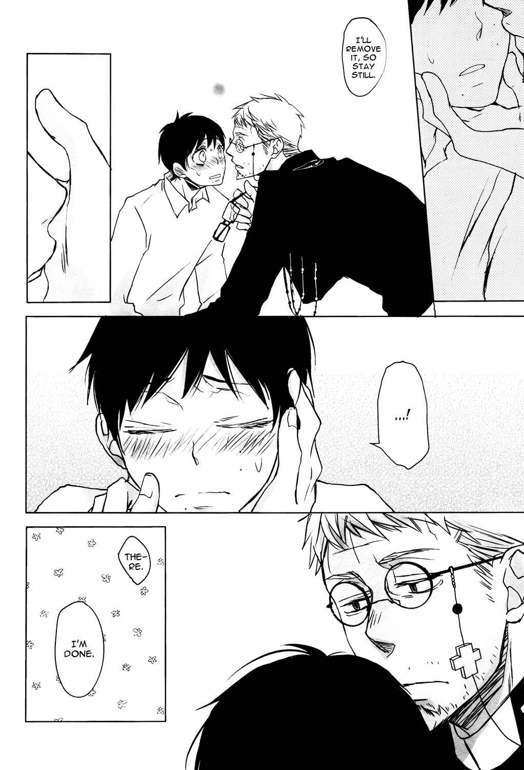 Page 12 Chapter Unknown_a3e9 Ao no Exorcist - Naorazu no Koi (Doujinshi)