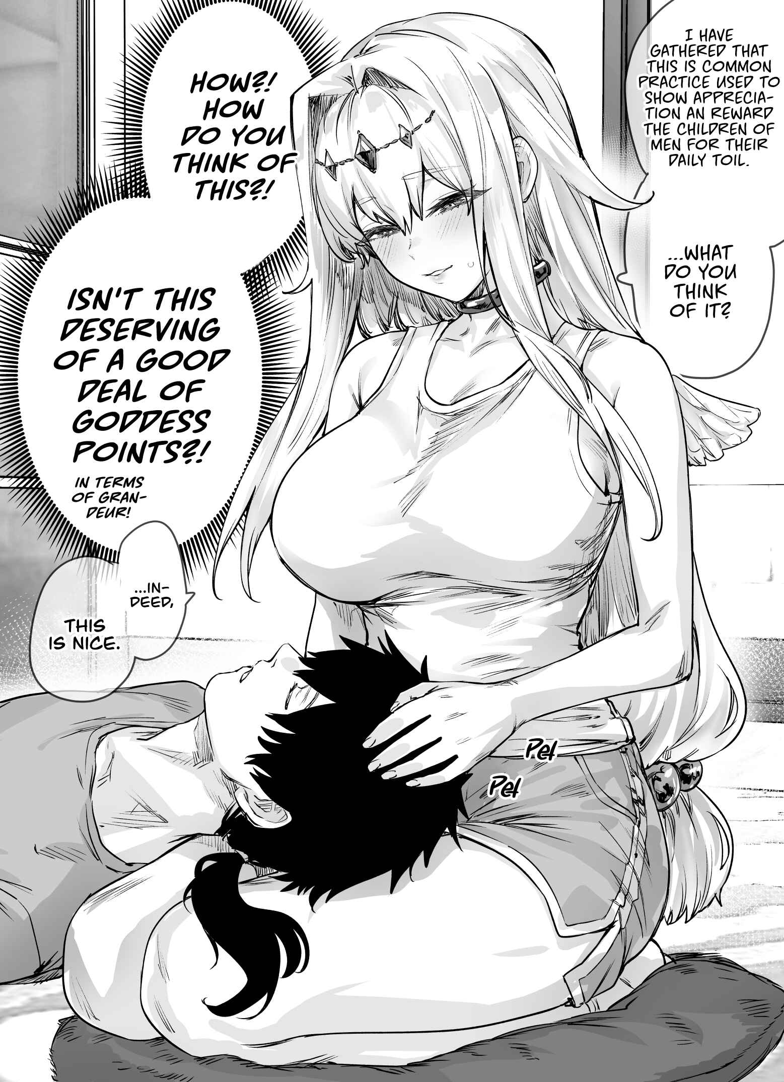 Page 1 Chapter 2 A Goddess Becoming Useless Due to an Overly Caring Man