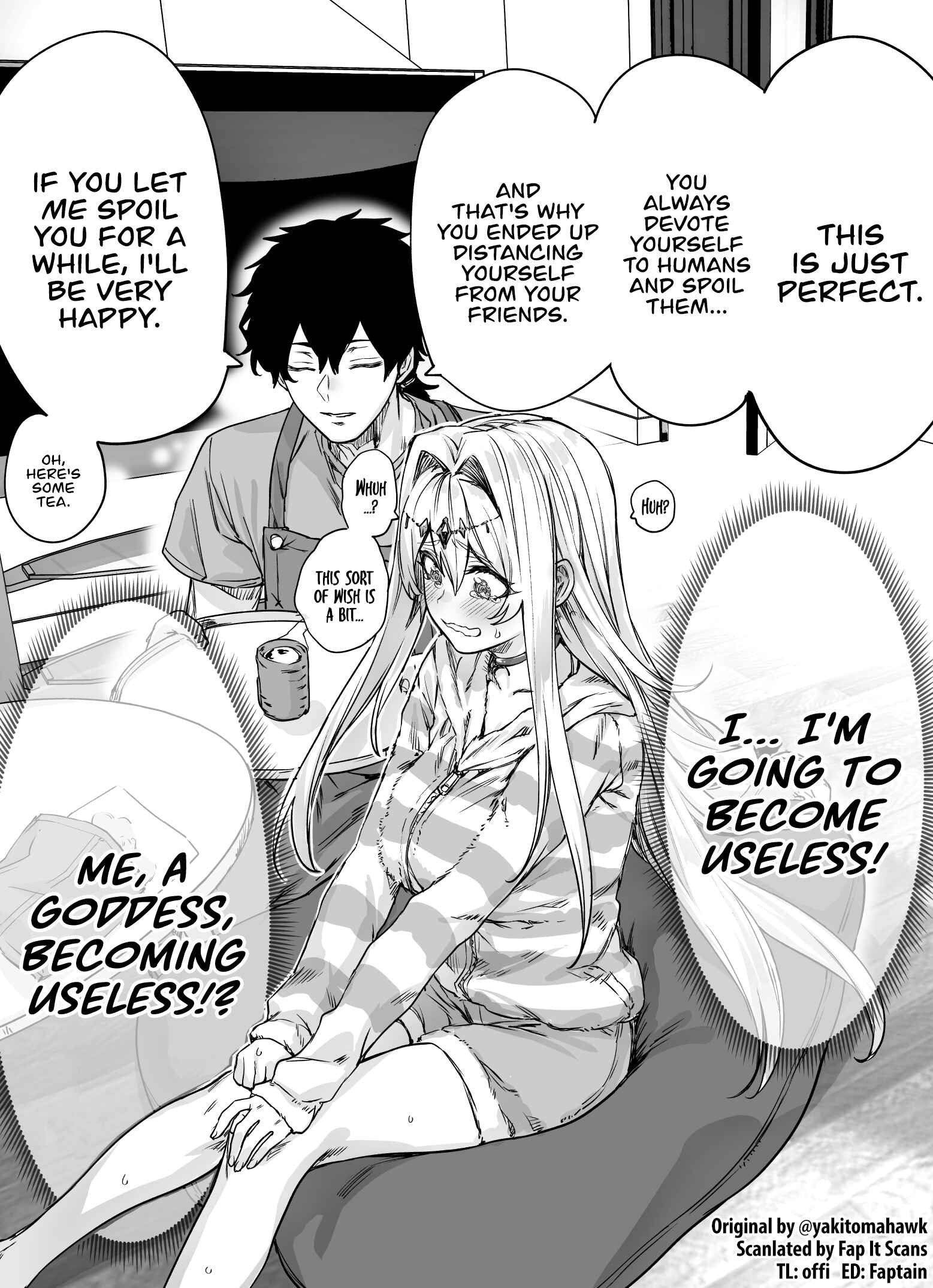 Page 2 Chapter 1 A Goddess Becoming Useless Due to an Overly Caring Man