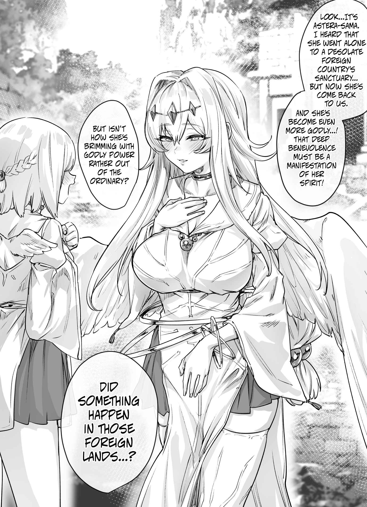 Page 1 Chapter 4 A Goddess Becoming Useless Due to an Overly Caring Man