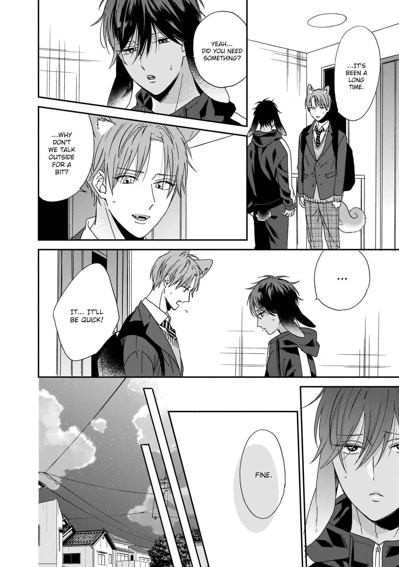 Page 22 Chapter 3 Ookami-kun wa Hanasanai