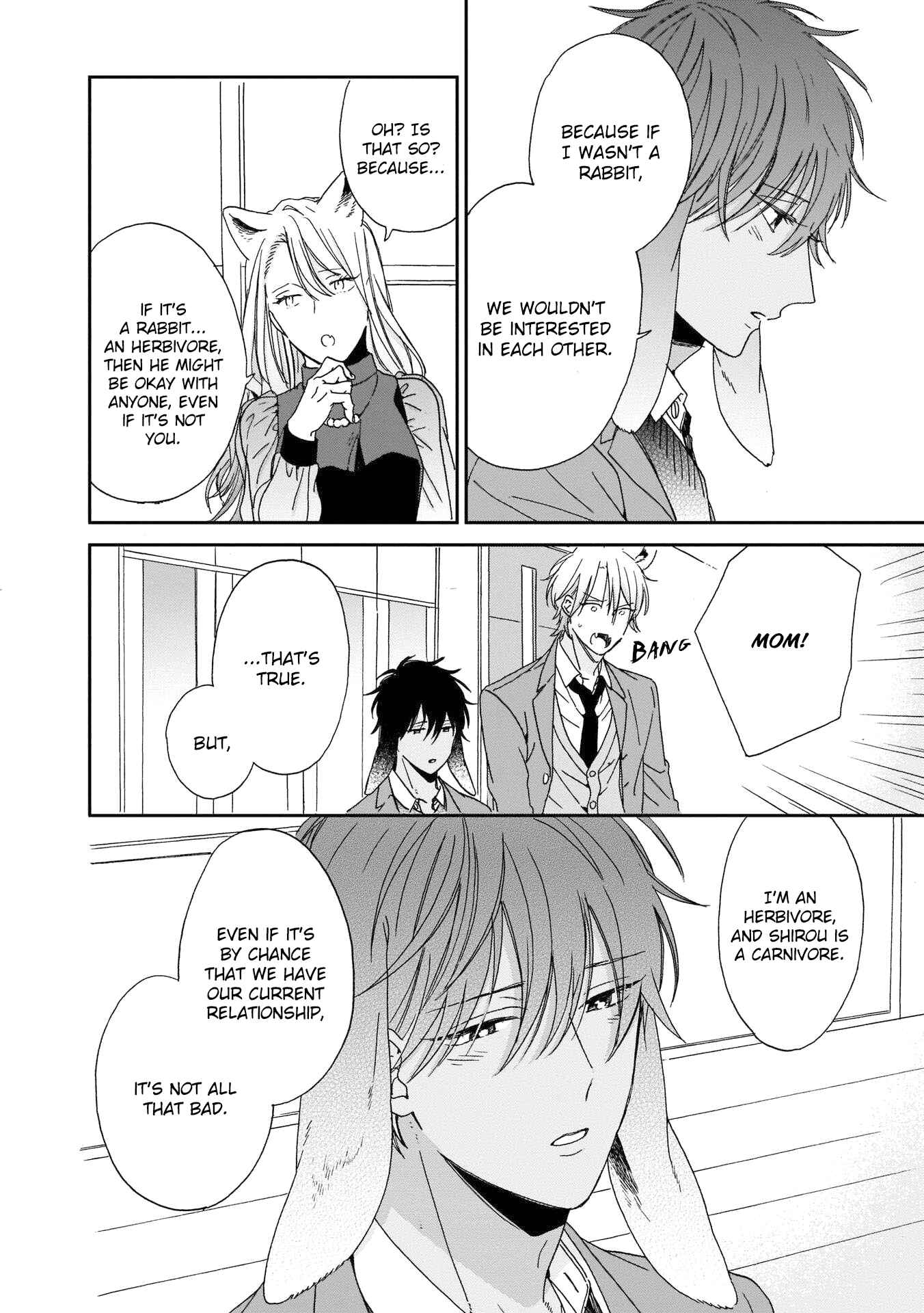 Page 13 Chapter 4 Ookami-kun wa Hanasanai