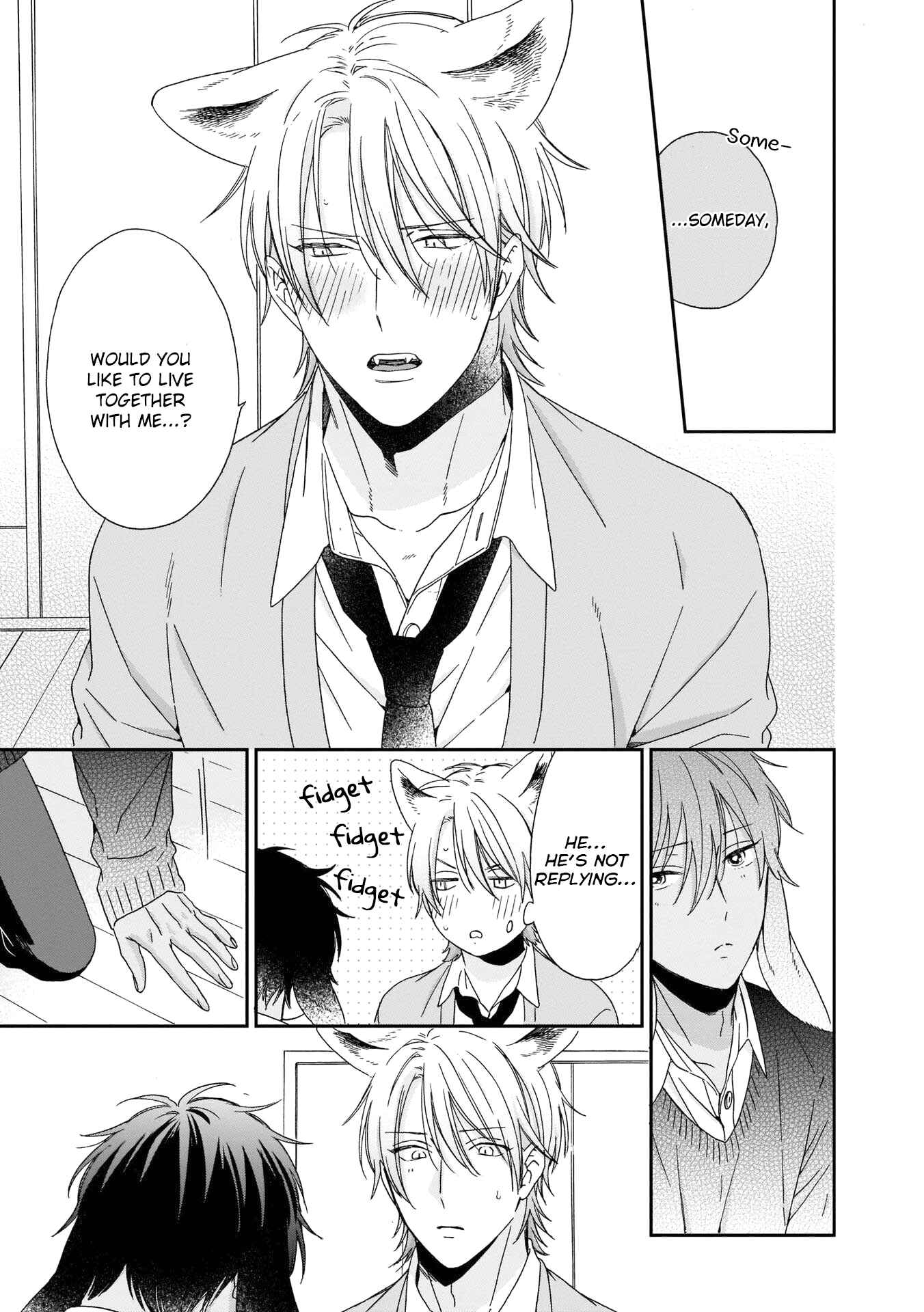 Page 28 Chapter 4 Ookami-kun wa Hanasanai