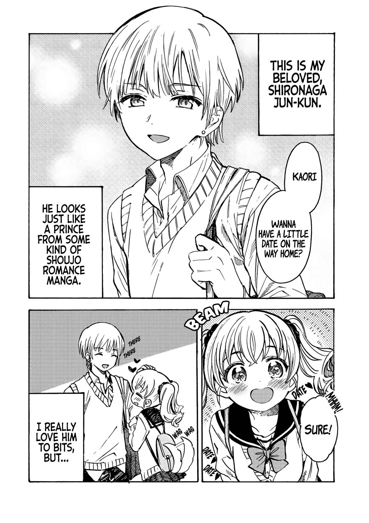 Page 1 Chapter 1 Watashi no Koibito ni wa Himitsu ga Aru!