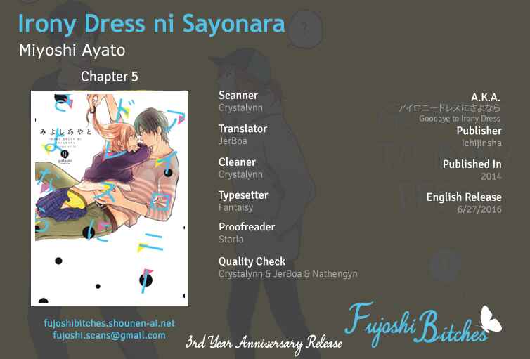 Page 1 Chapter 5 Irony Dress ni Sayonara