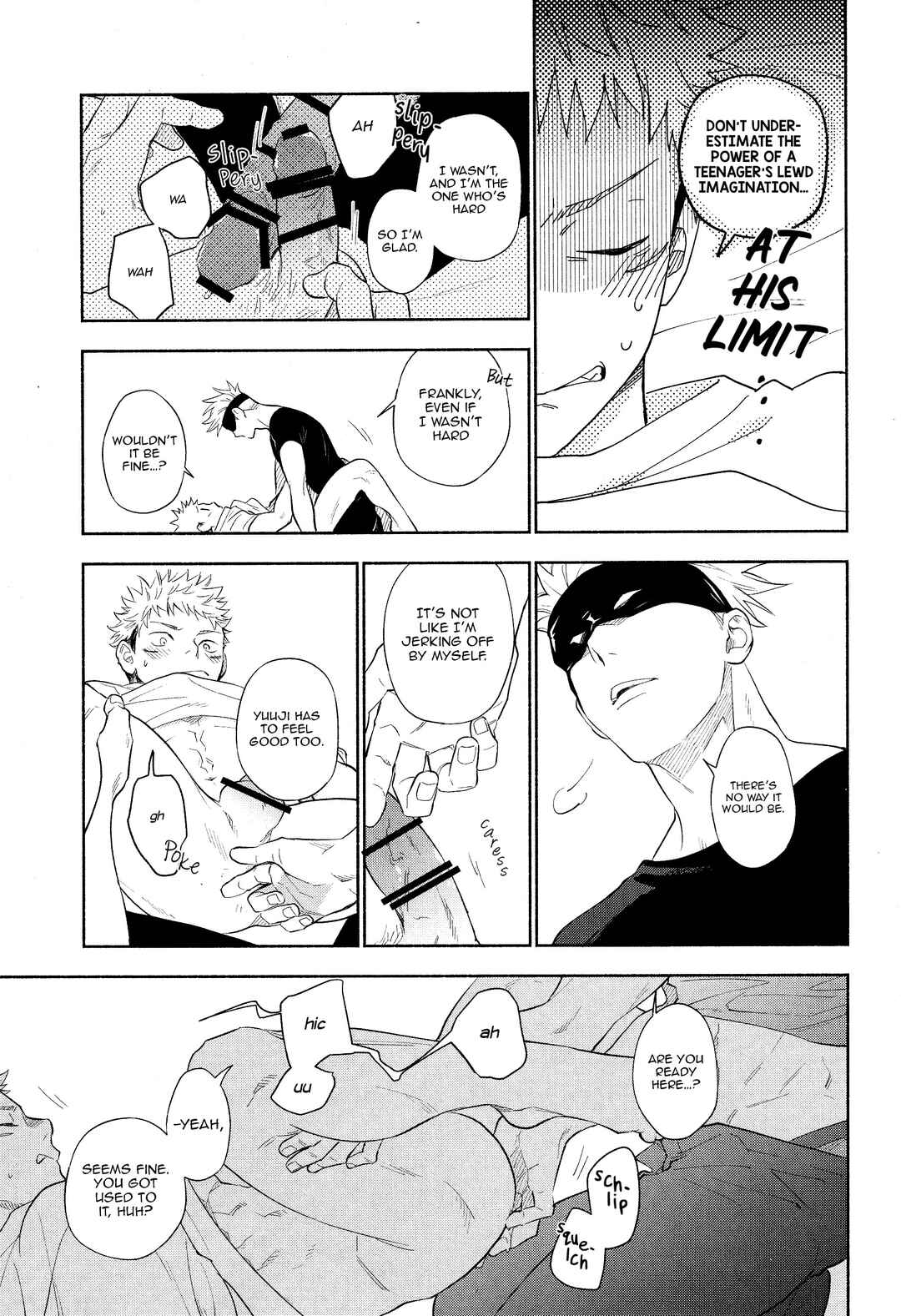 Page 16 Chapter Unknown_dd23 Jujutsu Kaisen - Mokushite Katarazu (Doujinshi)