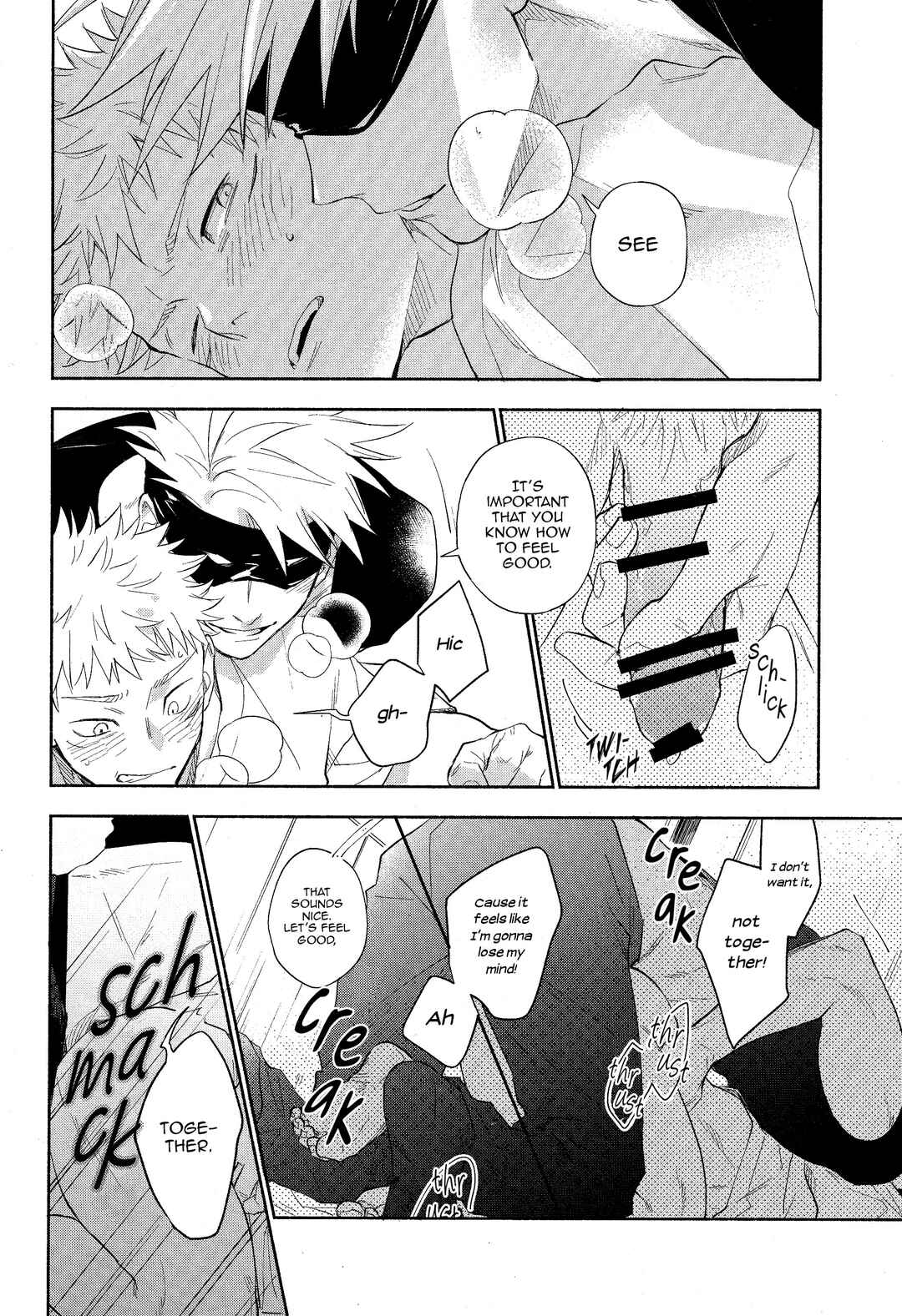 Page 19 Chapter Unknown_dd23 Jujutsu Kaisen - Mokushite Katarazu (Doujinshi)