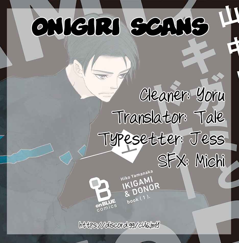 Page 1 Chapter 4 Ikigami to Donor