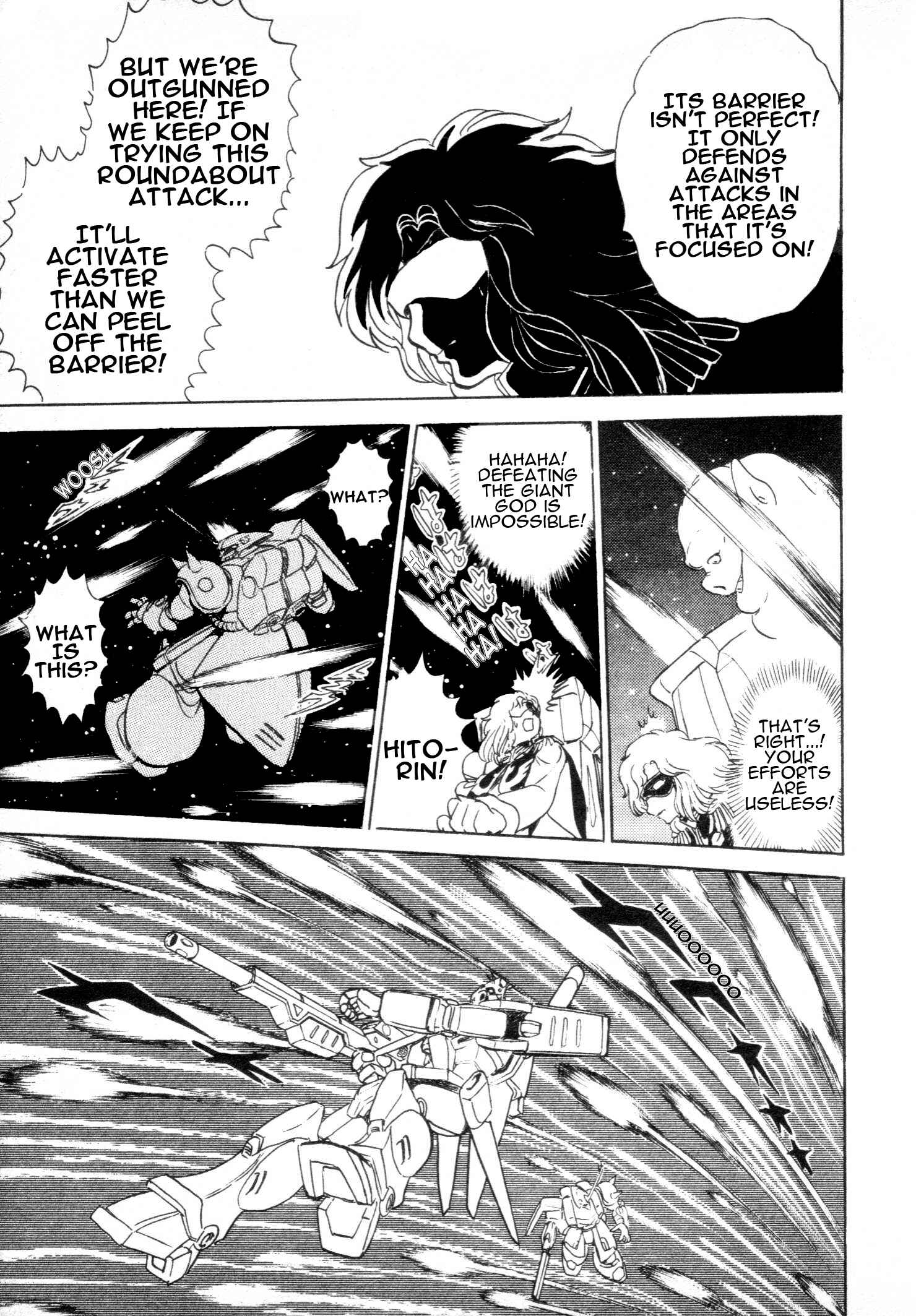 Page 3 Chapter 4 Mobile Suit Vs. Giant God of Legend: Gigantis Counterattack