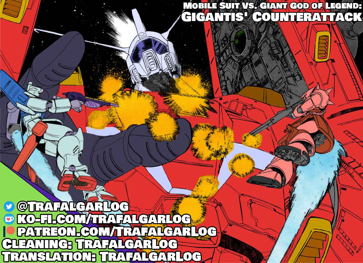 Page 40 Chapter 4 Mobile Suit Vs. Giant God of Legend: Gigantis Counterattack