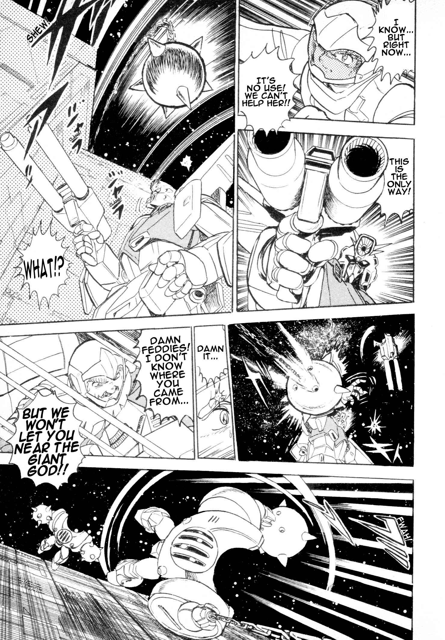 Page 14 Chapter 2 Mobile Suit Vs. Giant God of Legend: Gigantis Counterattack