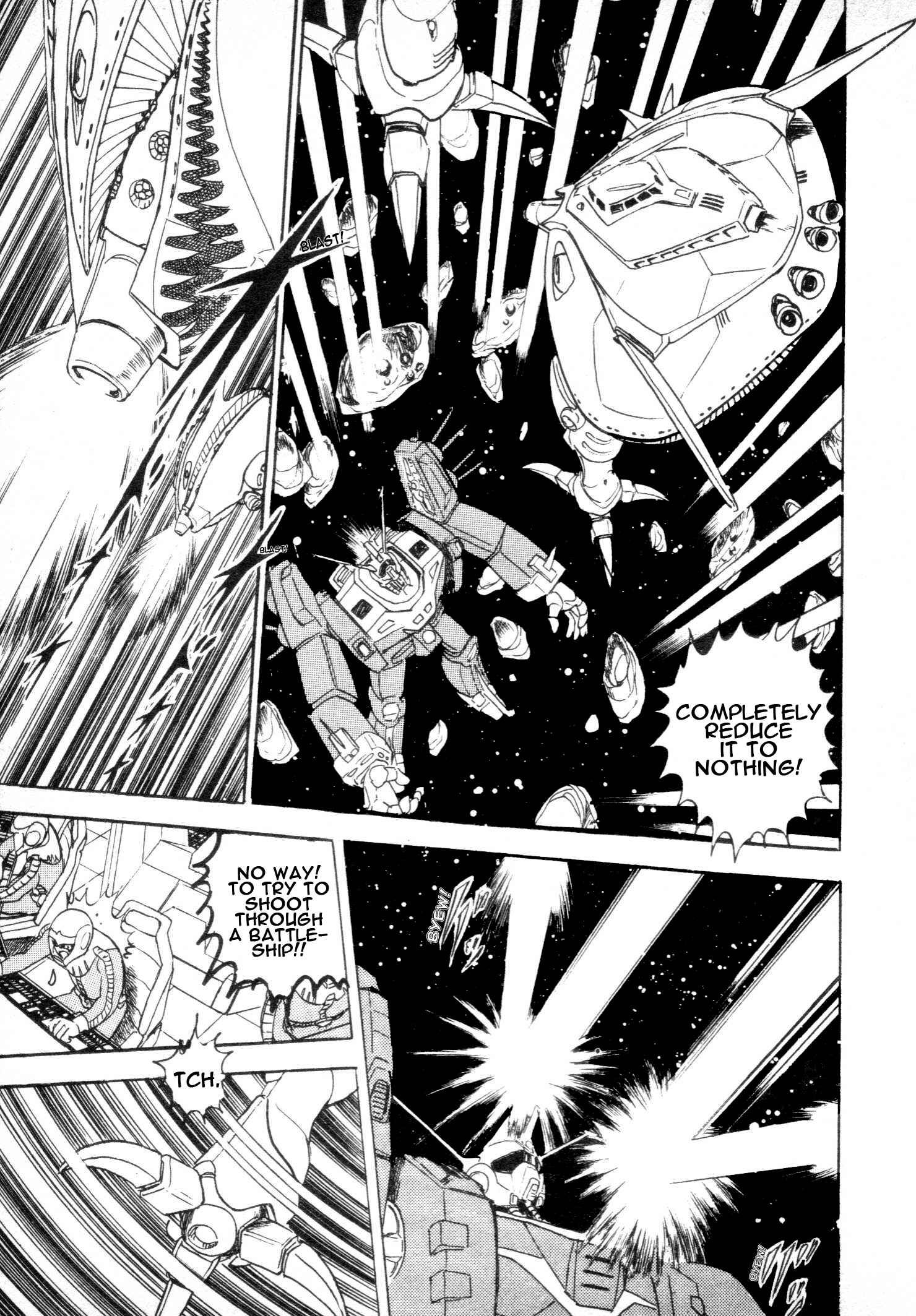 Page 7 Chapter 2 Mobile Suit Vs. Giant God of Legend: Gigantis Counterattack