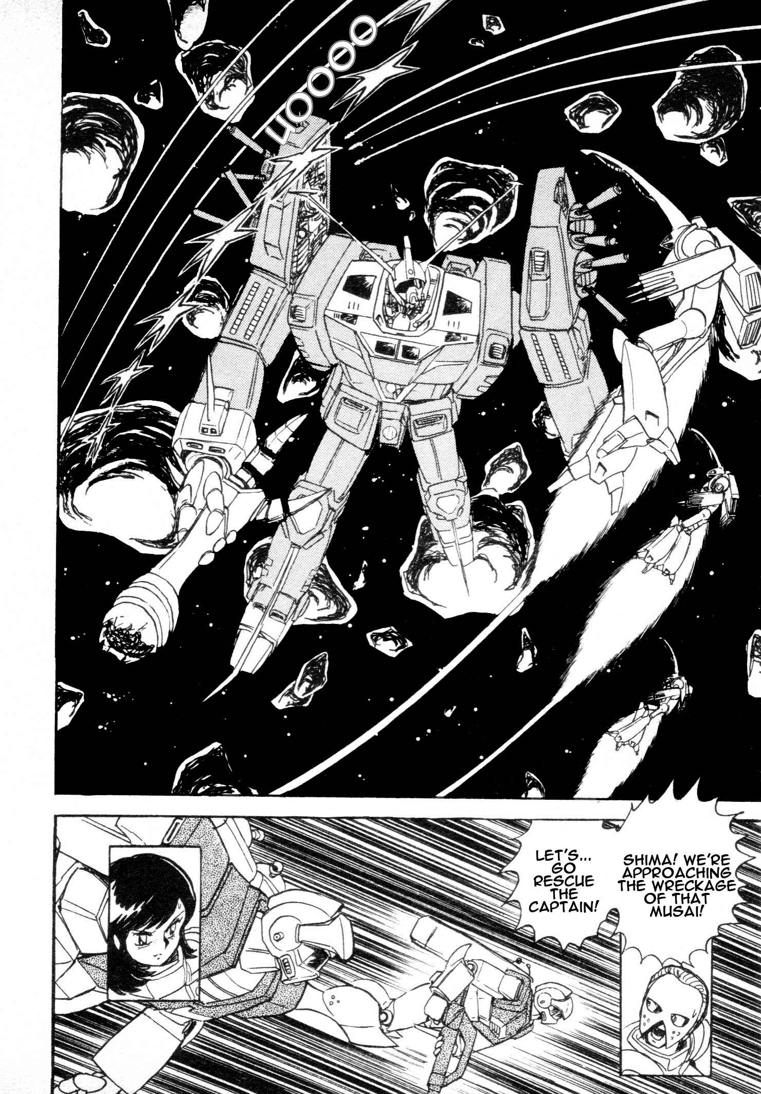 Page 2 Chapter 3 Mobile Suit Vs. Giant God of Legend: Gigantis Counterattack