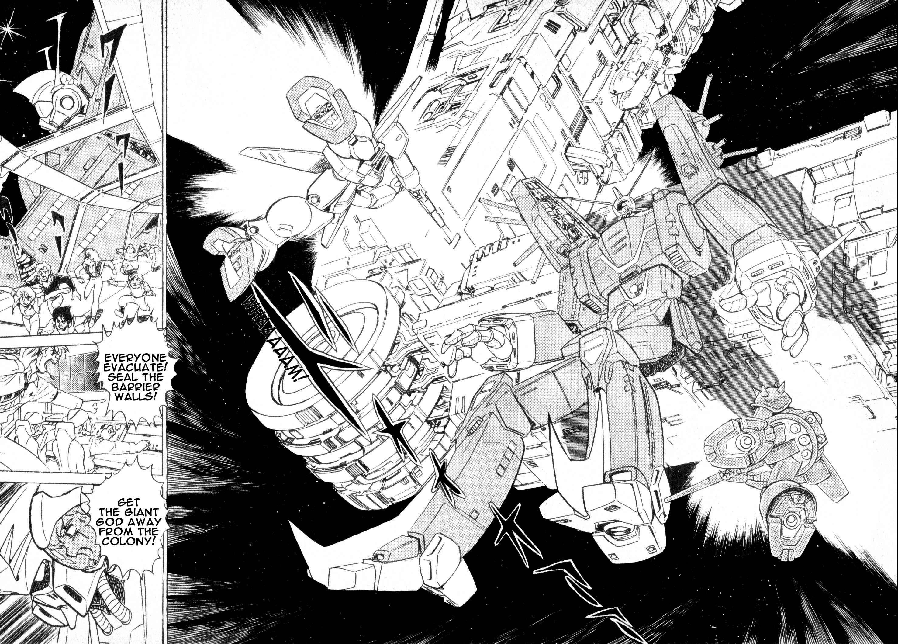 Page 24 Chapter 3 Mobile Suit Vs. Giant God of Legend: Gigantis Counterattack