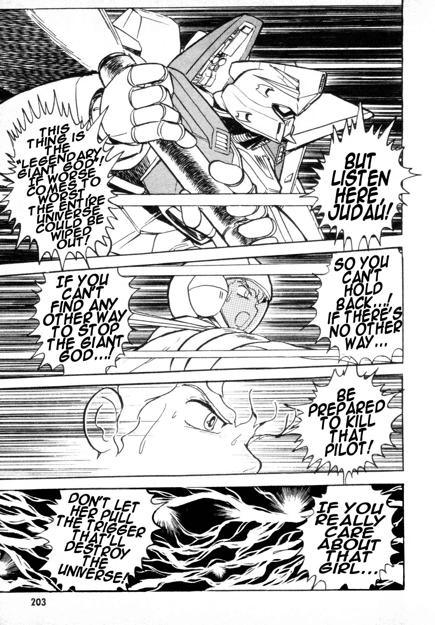 Page 27 Chapter 3 Mobile Suit Vs. Giant God of Legend: Gigantis Counterattack