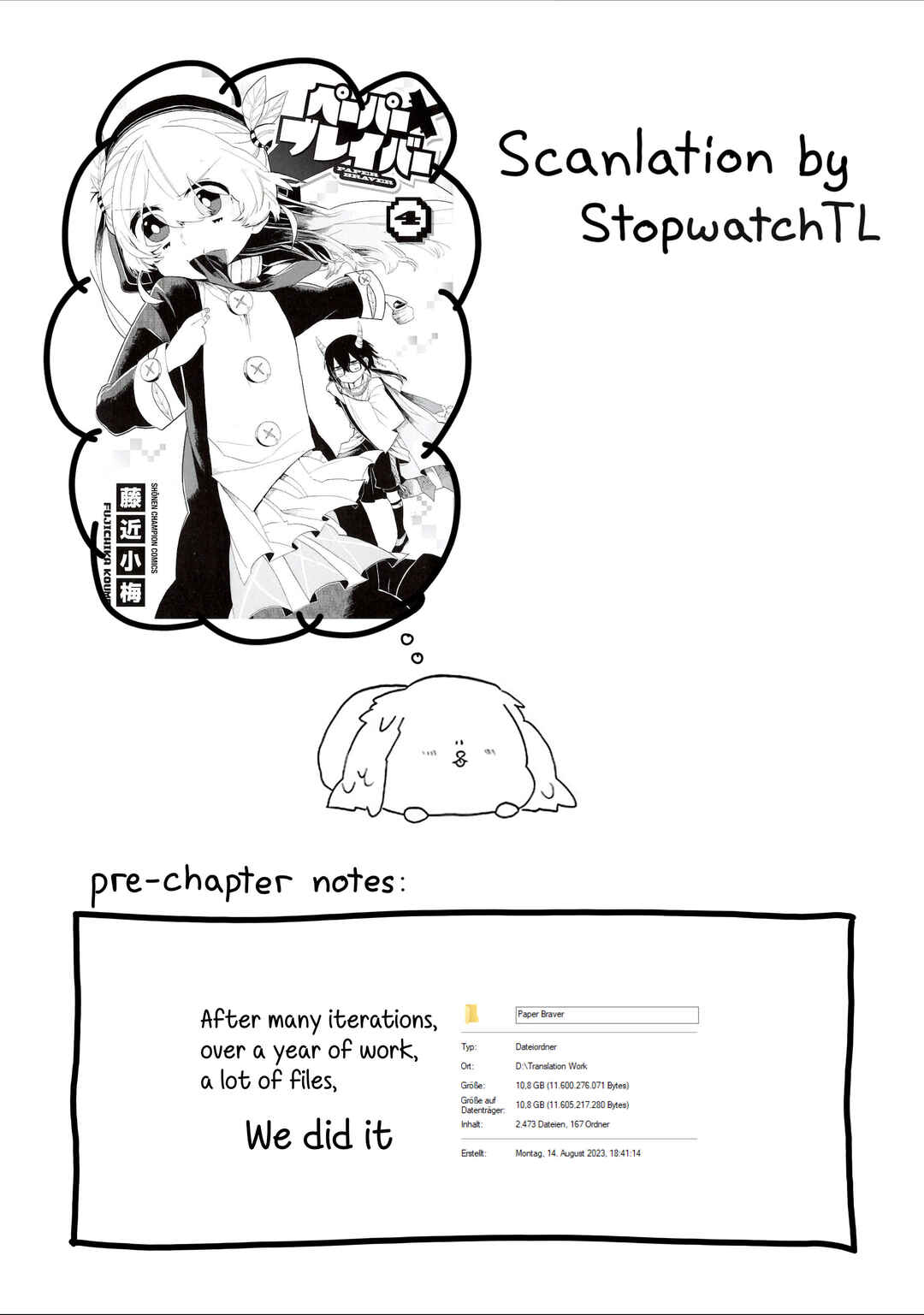 Page 1 Chapter 63.5 Paper Braver