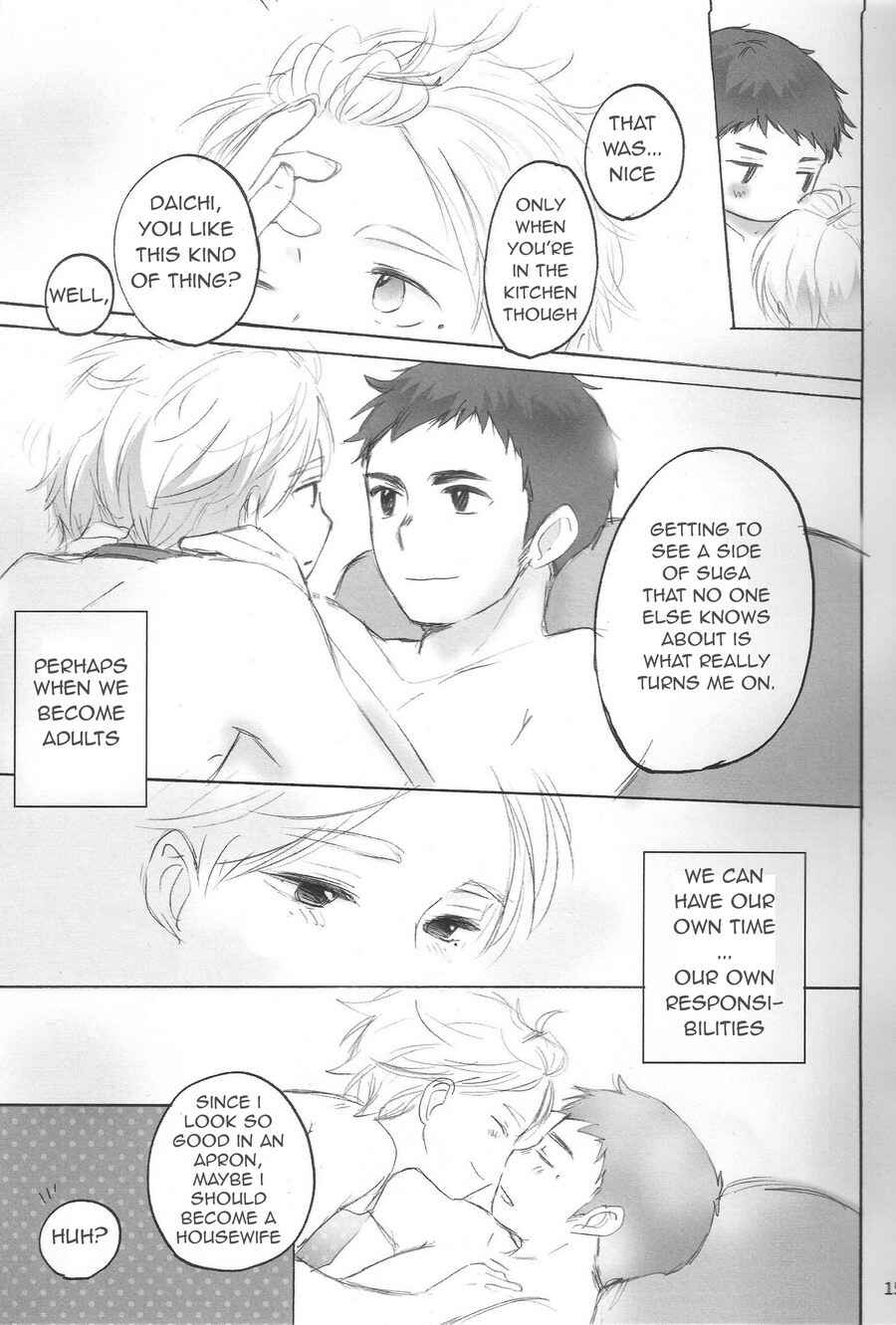 Page 14 Chapter Unknown_4022 Haikyu!! - A Book All About DaiSuga Affirming Their Passionate Love  (Doujinshi)