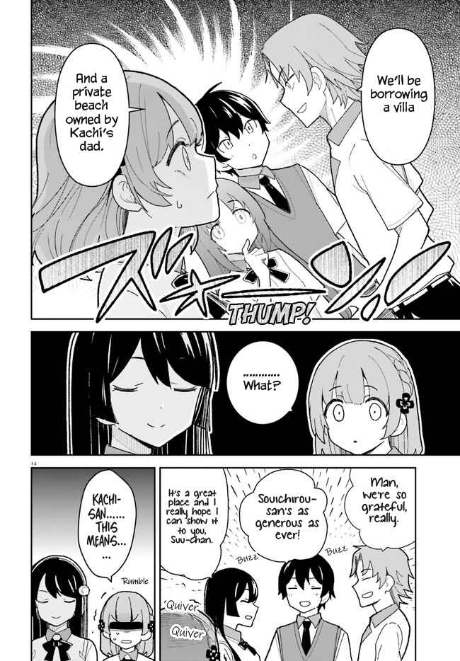 Page 14 Chapter 25 Osananajimi ga Zettai ni Makenai Love Comedy