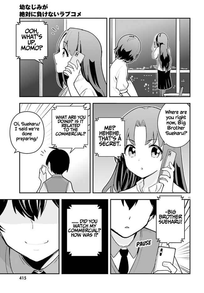 Page 15 Chapter 21 Osananajimi ga Zettai ni Makenai Love Comedy