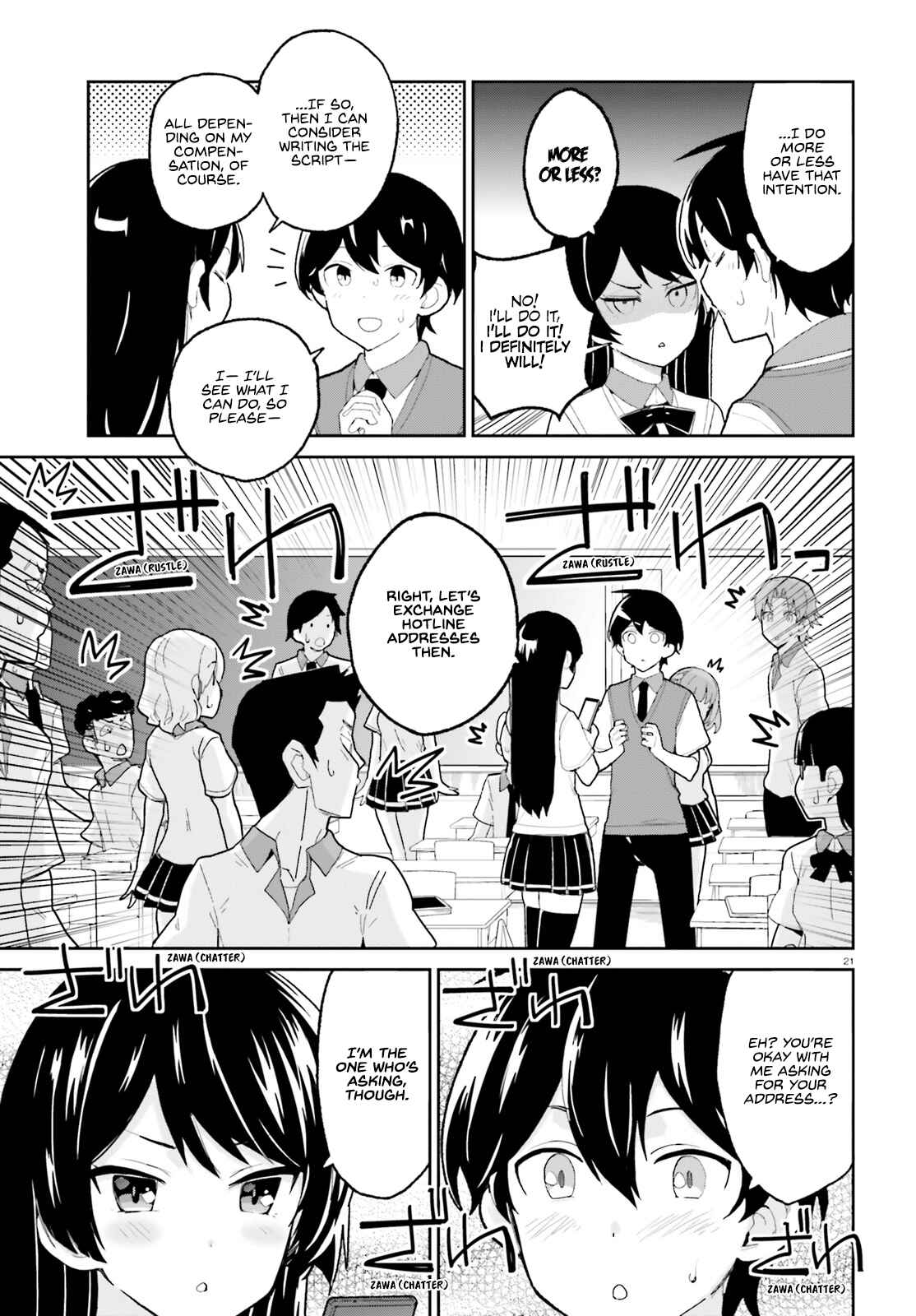 Page 21 Chapter 4 Osananajimi ga Zettai ni Makenai Love Comedy