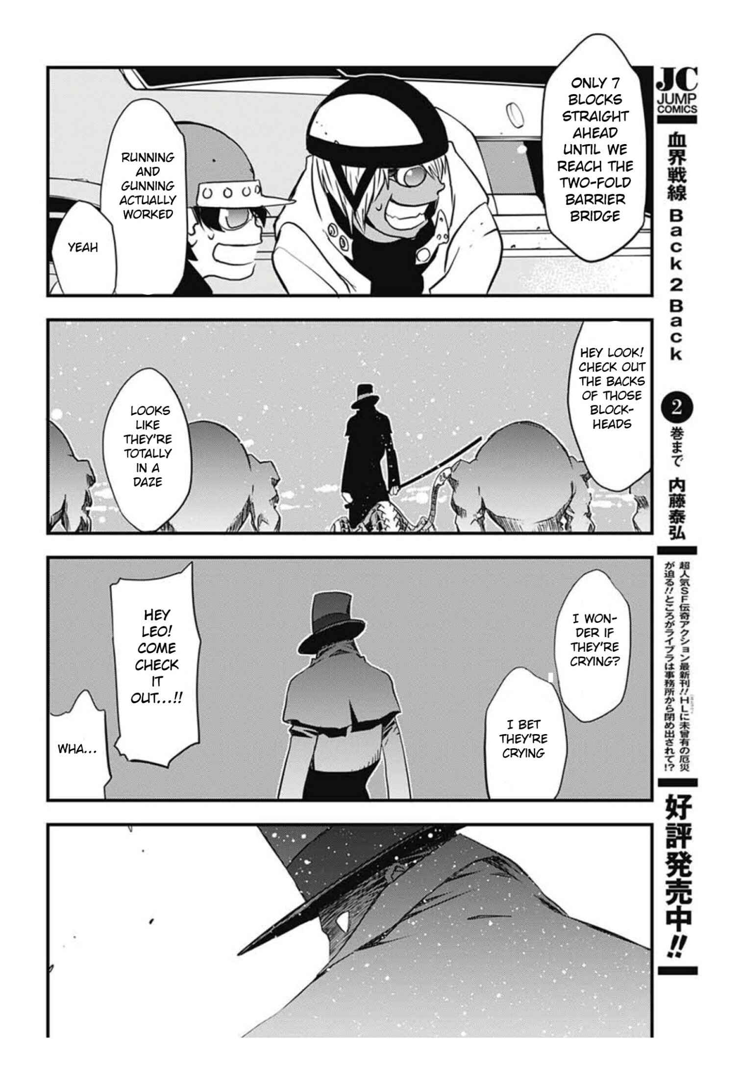 Page 37 Chapter 9 Kekkai Sensen: Back 2 Back