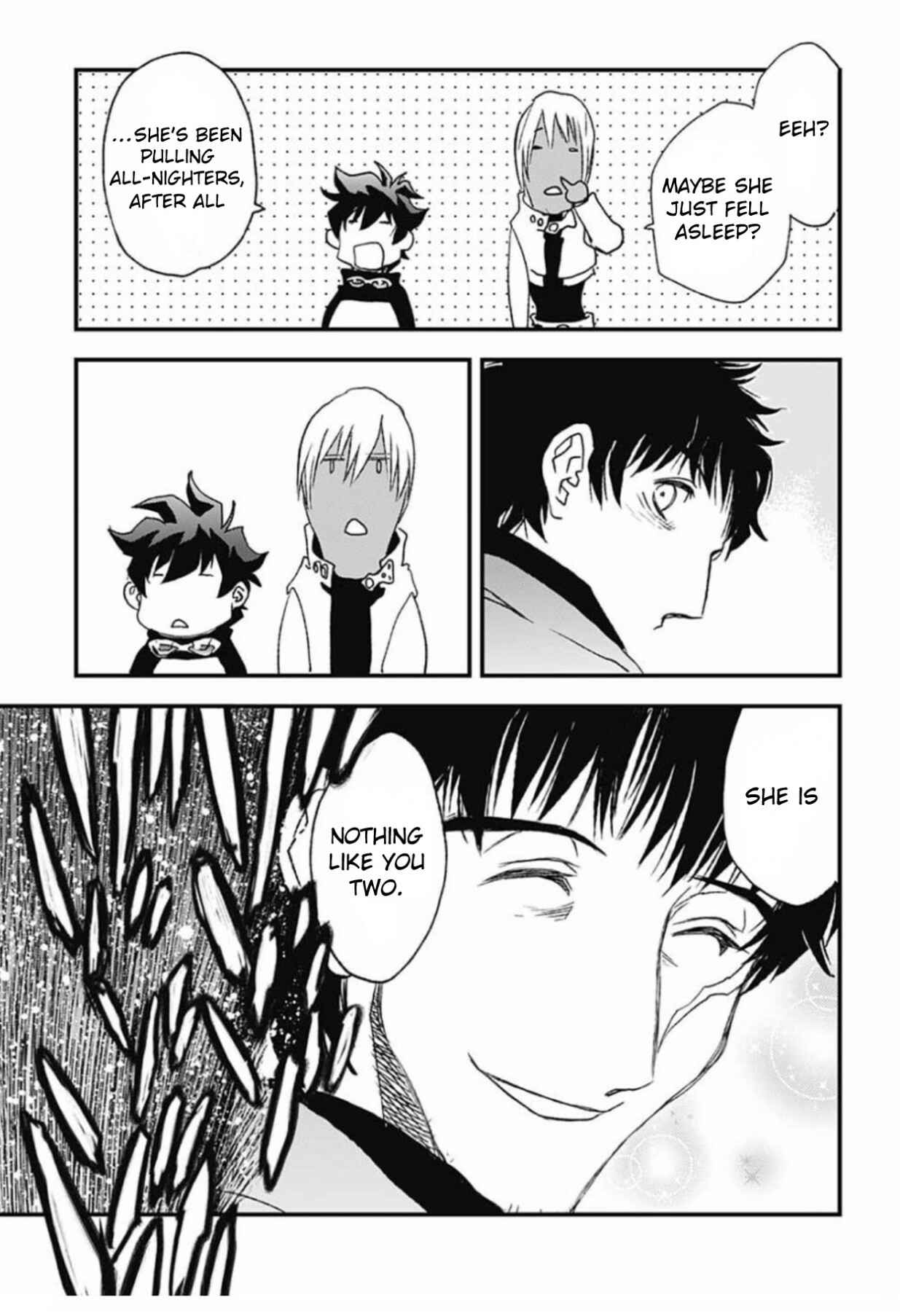 Page 35 Chapter 5 Kekkai Sensen: Back 2 Back