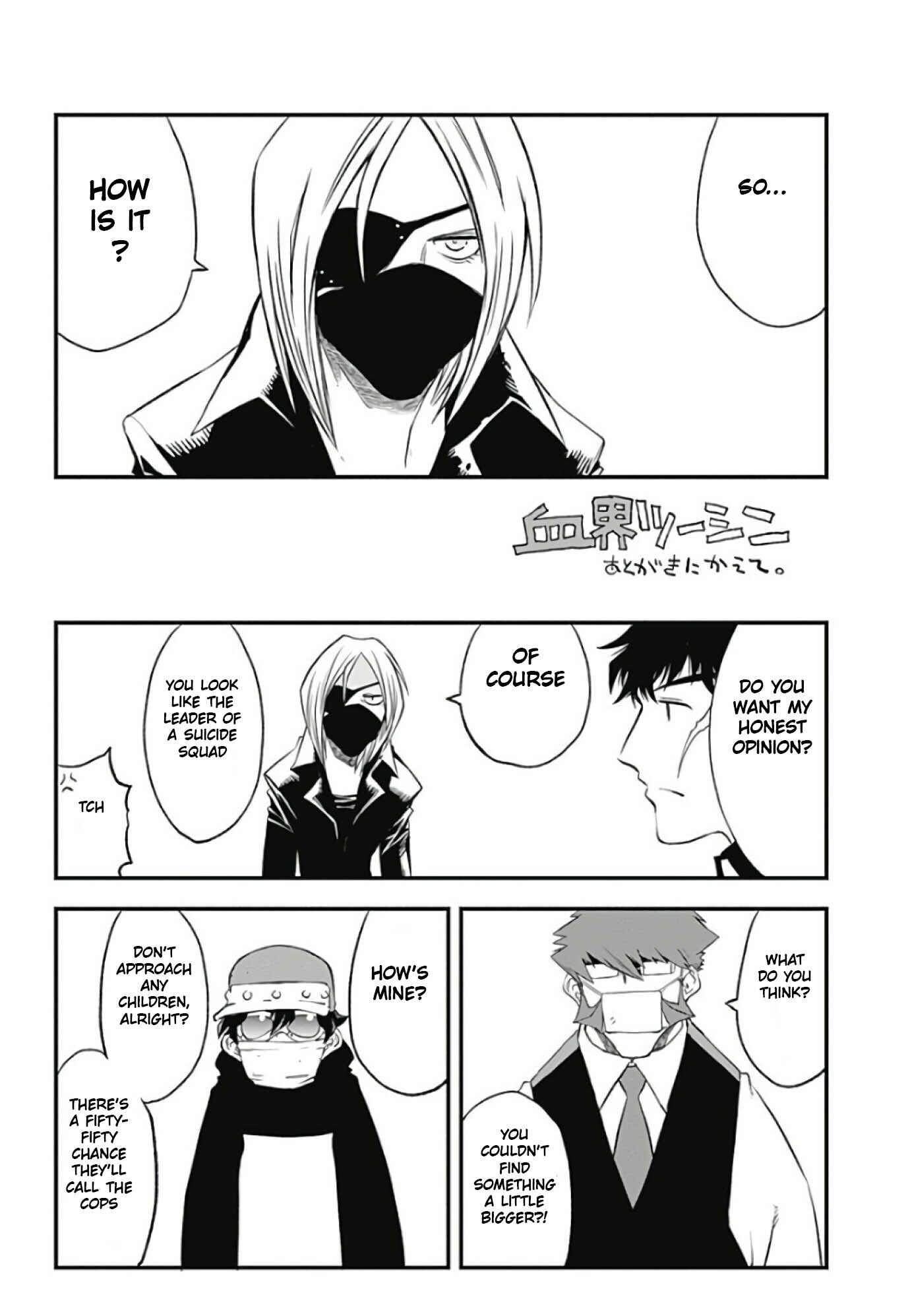 Page 3 Chapter 23.5 Kekkai Sensen: Back 2 Back